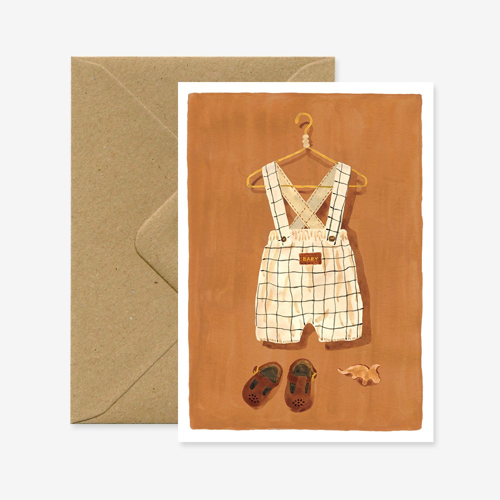 all-the-ways-to-say-overall-cream-baby-gru-karte-a6-zart image 1