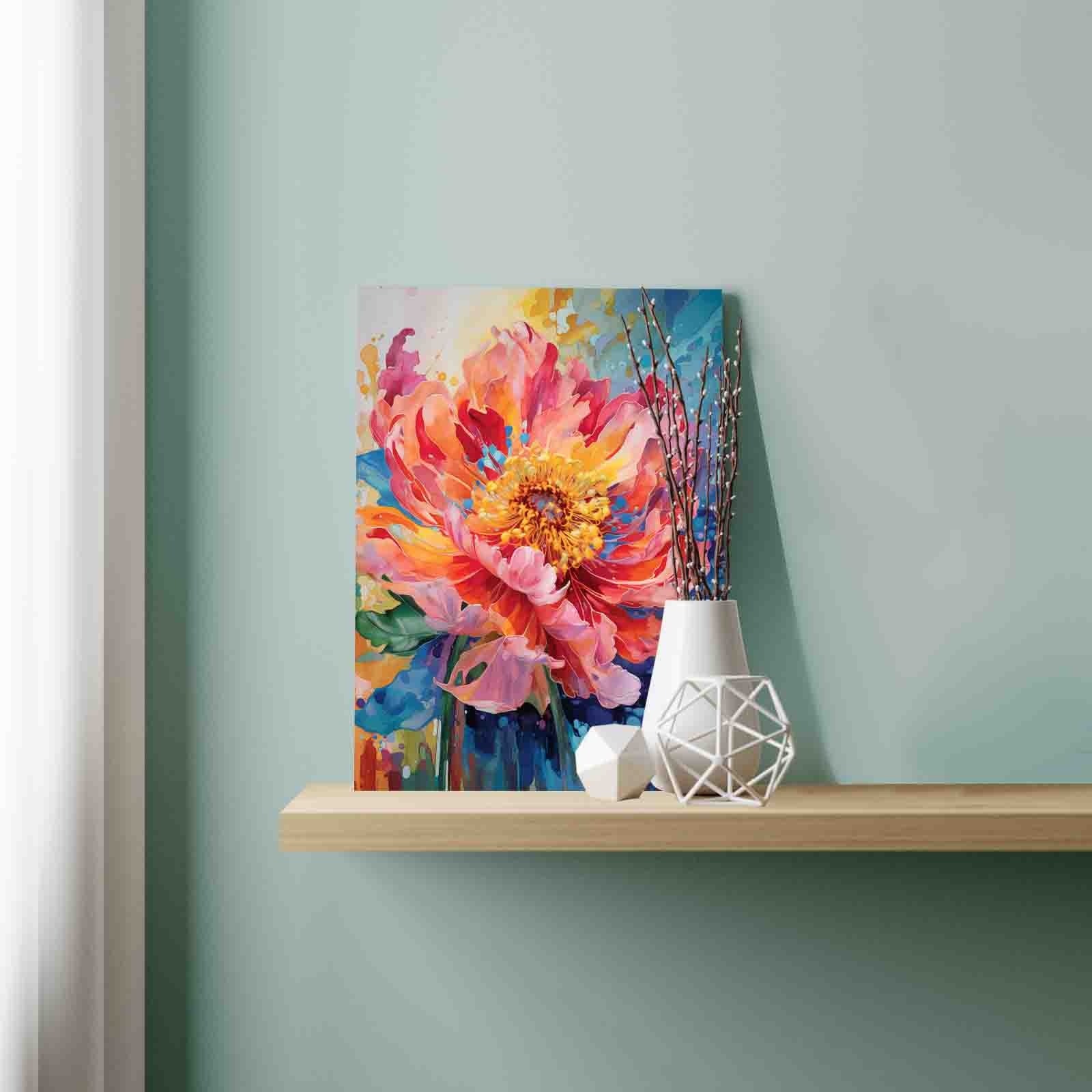 tucocoo-blazing-coral-bloom-malen-nach-zahlen-40x50-ohne-rahmen image 3