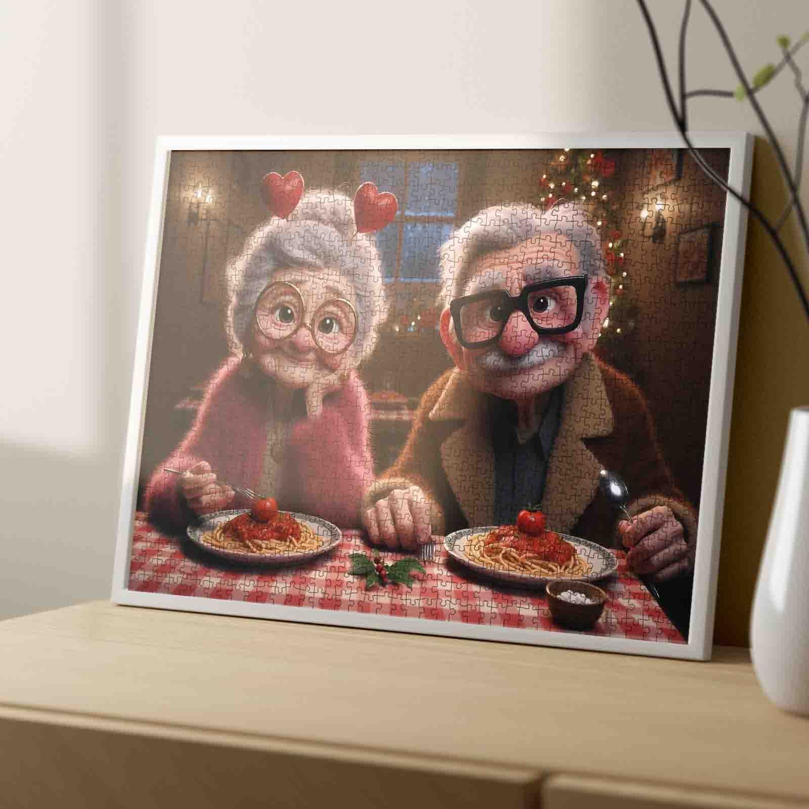 tucocoo-romantic-senior-couple-dinner-puzzle-1000-teile-seniorenpaar image 4