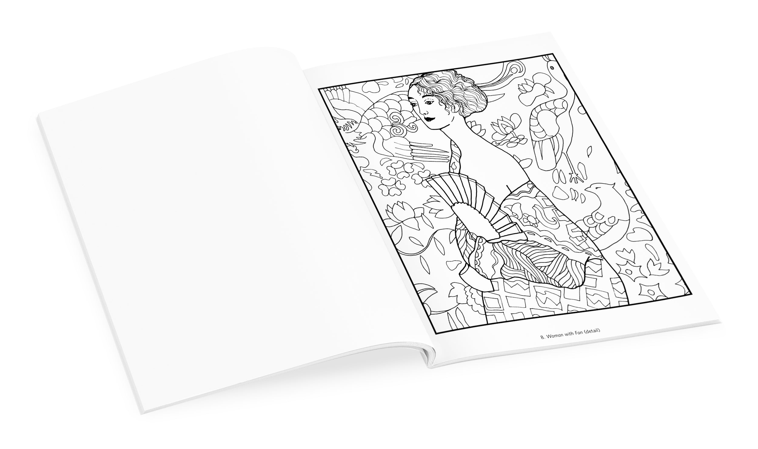 pomegranate-gustav-klimt-malbuch-der-kuss-standard image 4