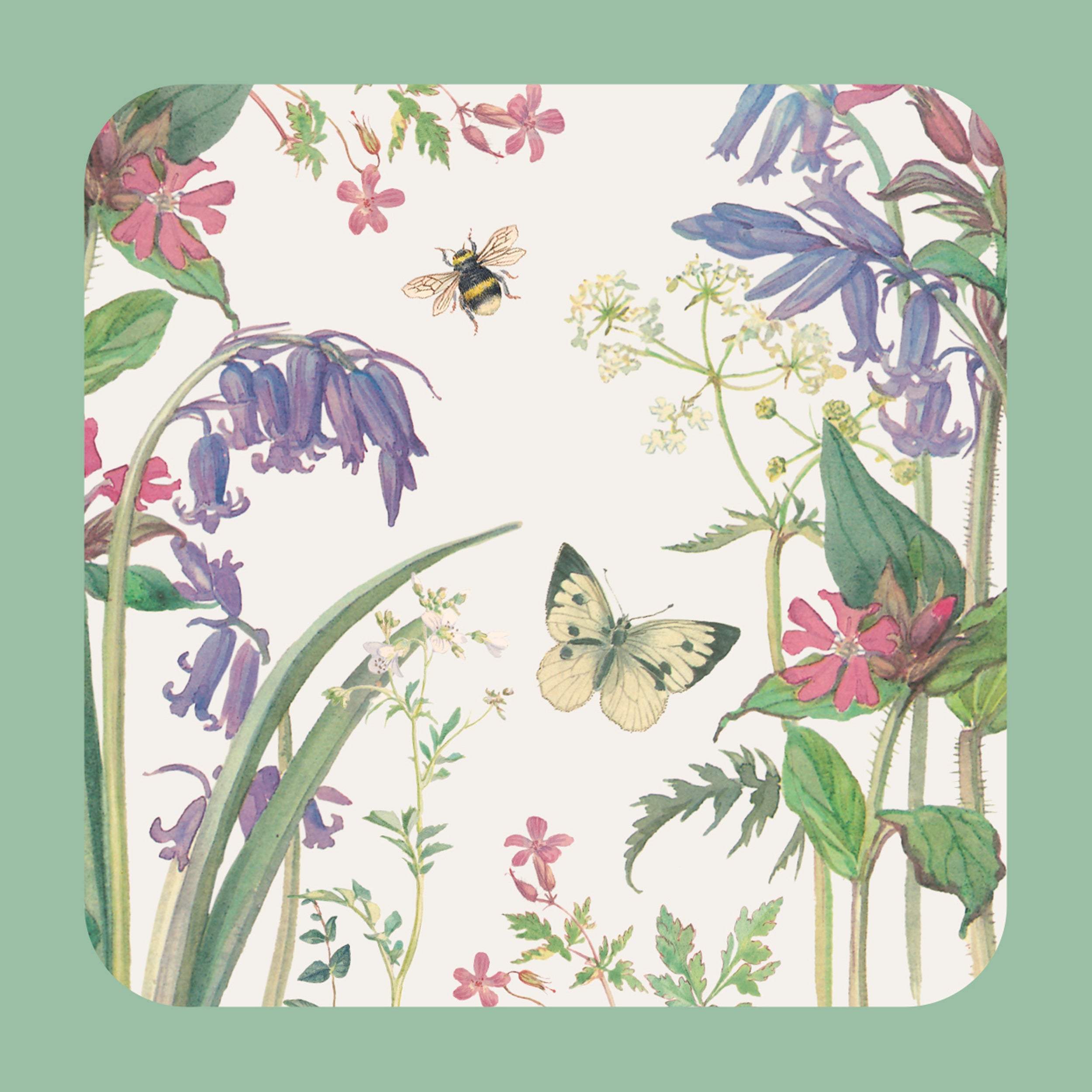 otter-house-edith-holden-notecards-wildblumen-10-stk image 1