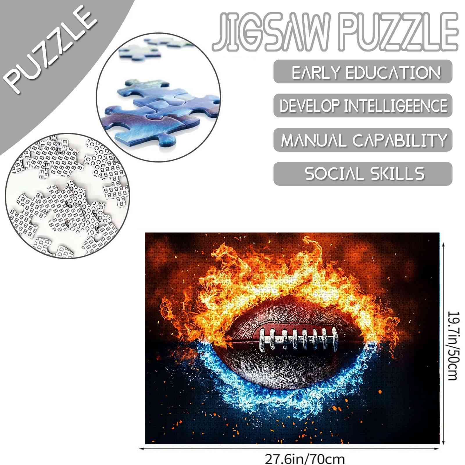 tucocoo-jigsaw-puzzles-fire-and-ice-football-puzzle-1000-teile-sport image 4