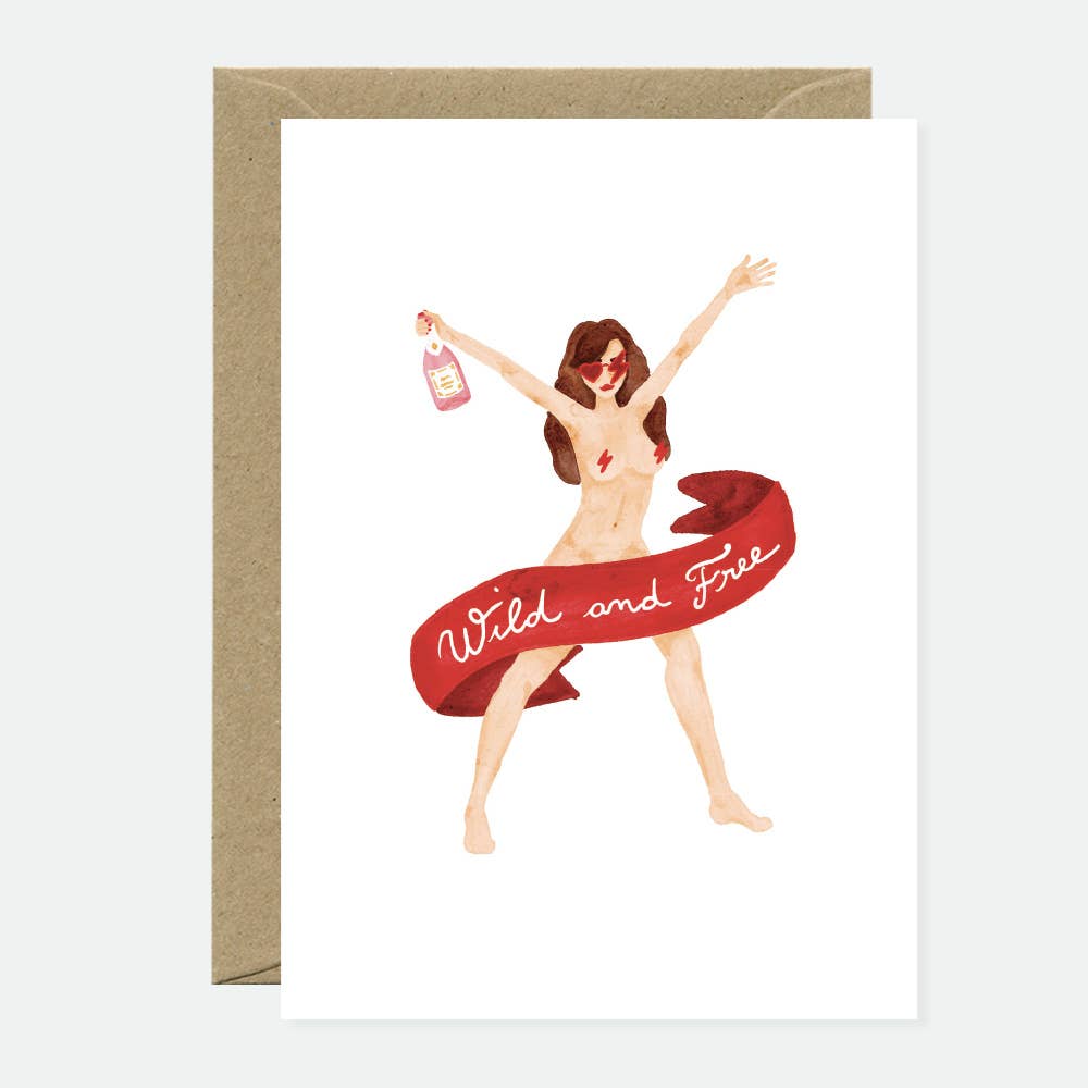 all-the-ways-to-say-wild-free-gru-karte-a6-geburtstag image 1