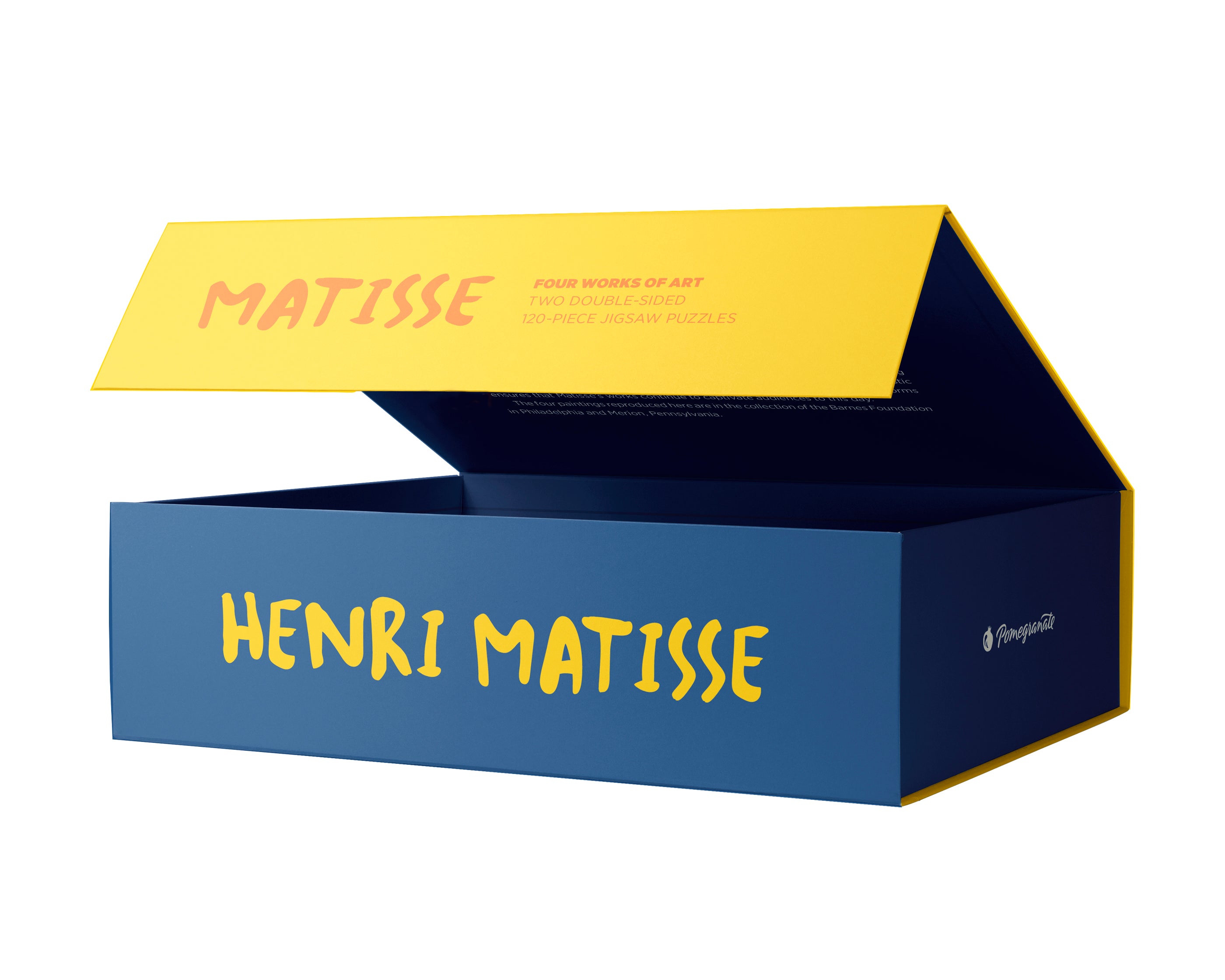 pomegranate-henri-matisse-puzzle-120-teile-doppelseitig-set image 2