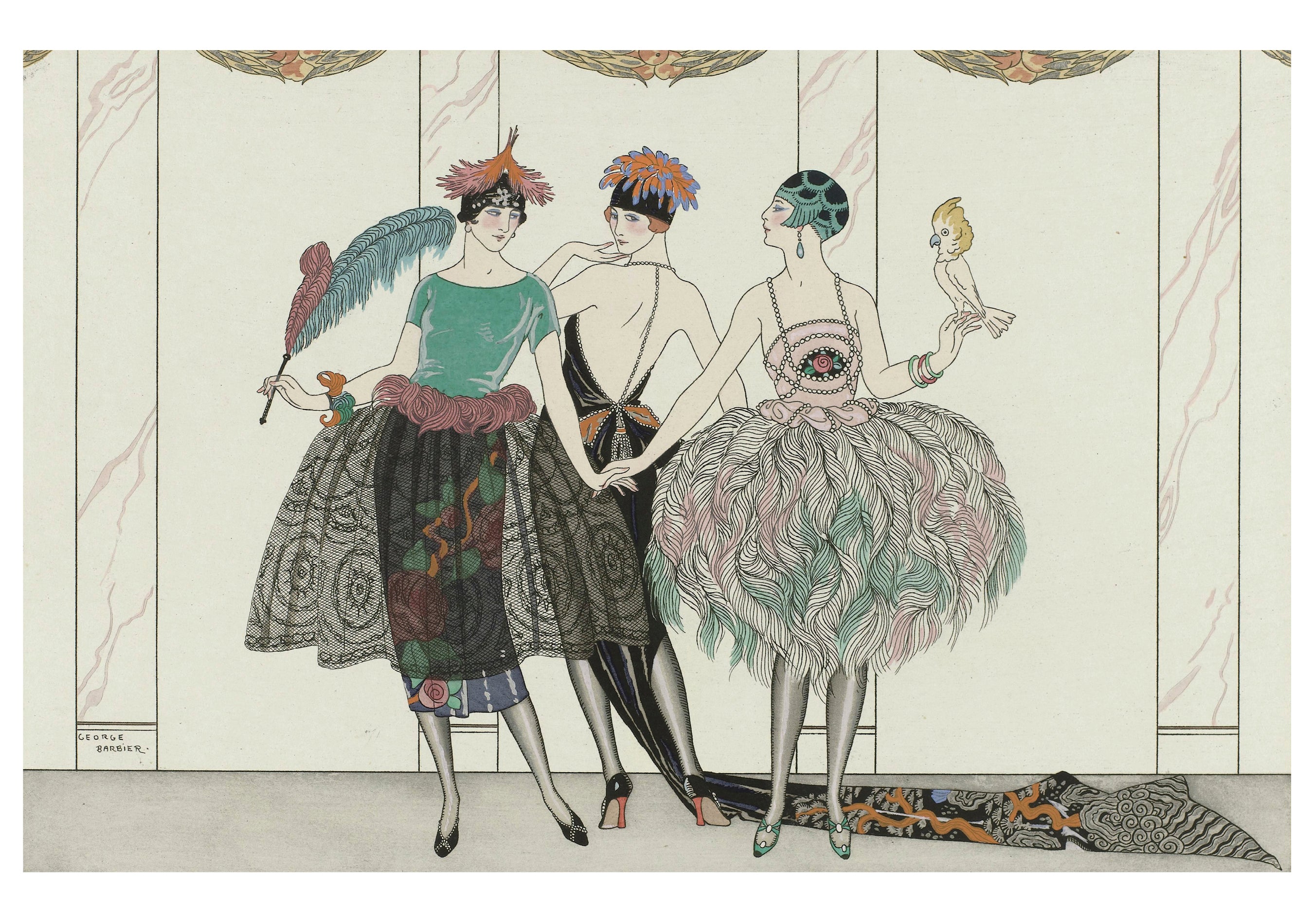 pomegranate-george-barbier-boxed-notecard-karten-set-humor image 2