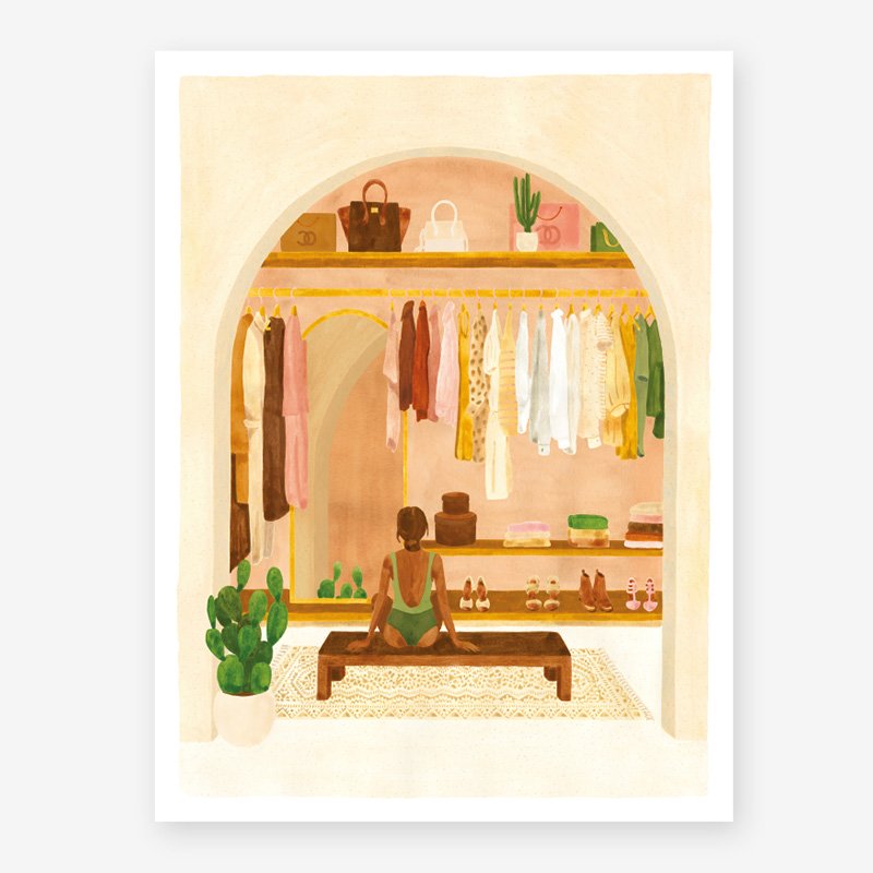 all-the-ways-to-say-dressing-poster-kunstdruck-garderobe image 1