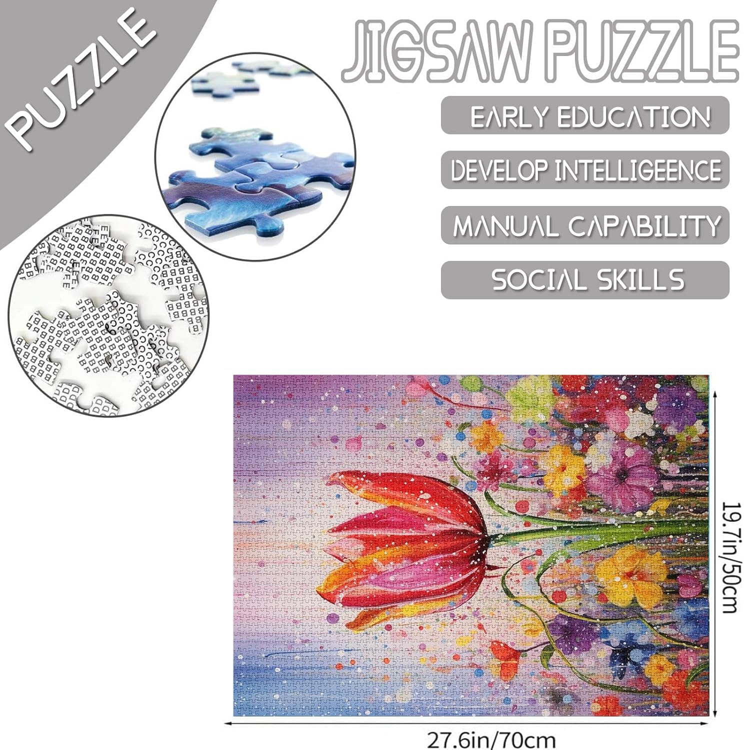 tucocoo-jigsaw-tulip-flower-puzzle-1000-teile-blumen-fr-hling image 4