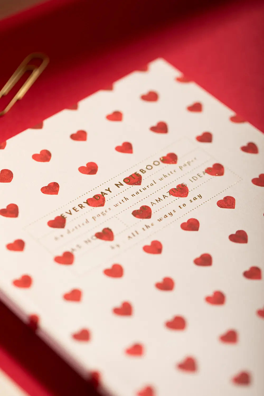 all-the-ways-to-say-new-hearts-notizbuch-a5-herzen-rot-creme image 2