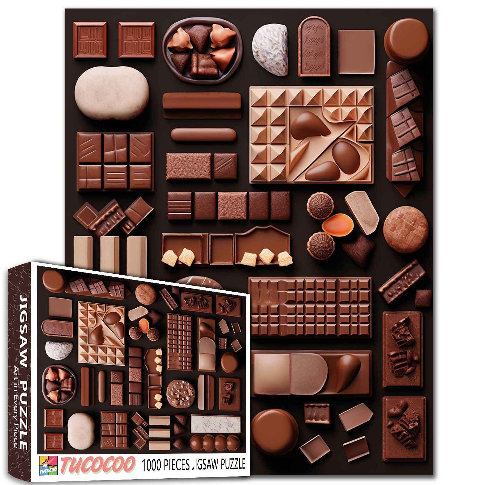 tucocoo-chocolate-collection-feast-puzzle-1000-teile-schoko image 1