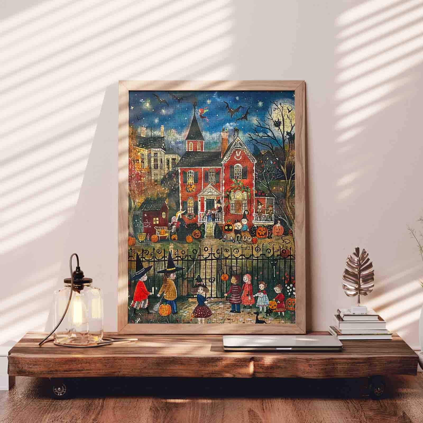 tucocoo-halloween-night-trick-or-treat-puzzle-1000-teile-halloween image 3