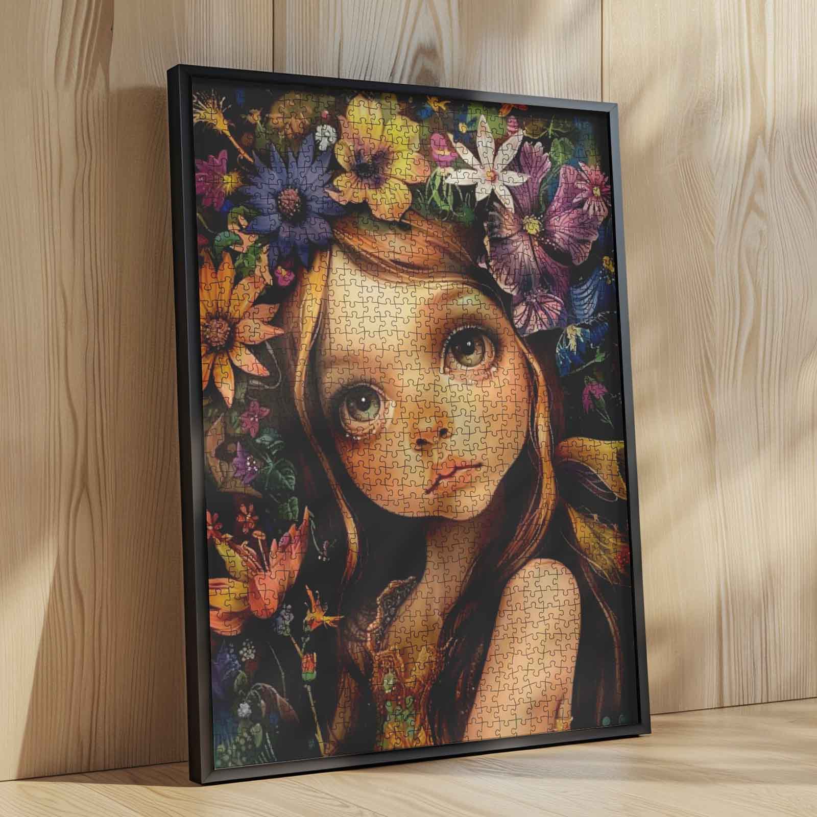 tucocoo-flower-crown-girl-puzzle-1000-teile-blumenkranz image 4