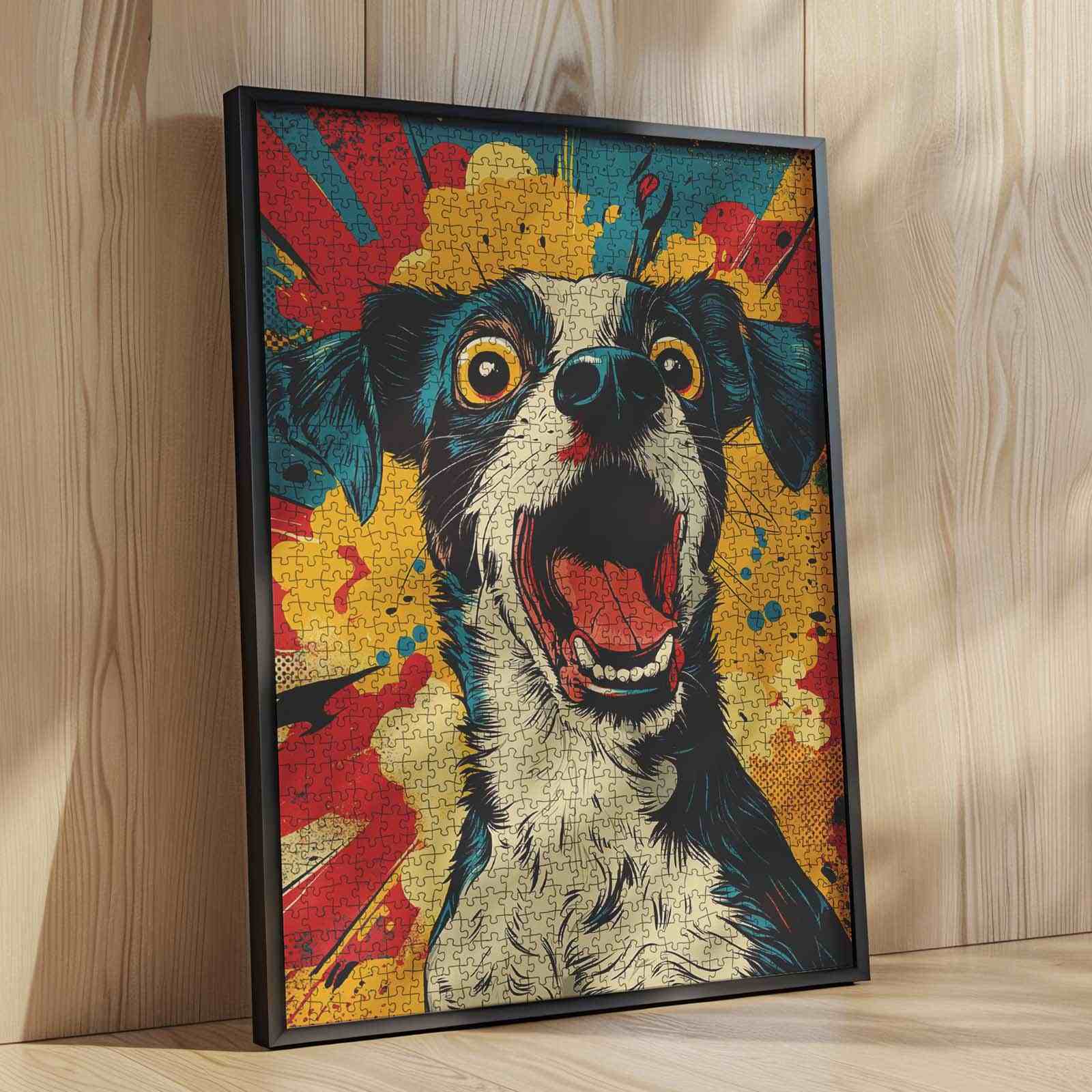 tucocoo-jigsaw-puzzles-pop-art-surprised-dog-puzzle-1000-teile image 4