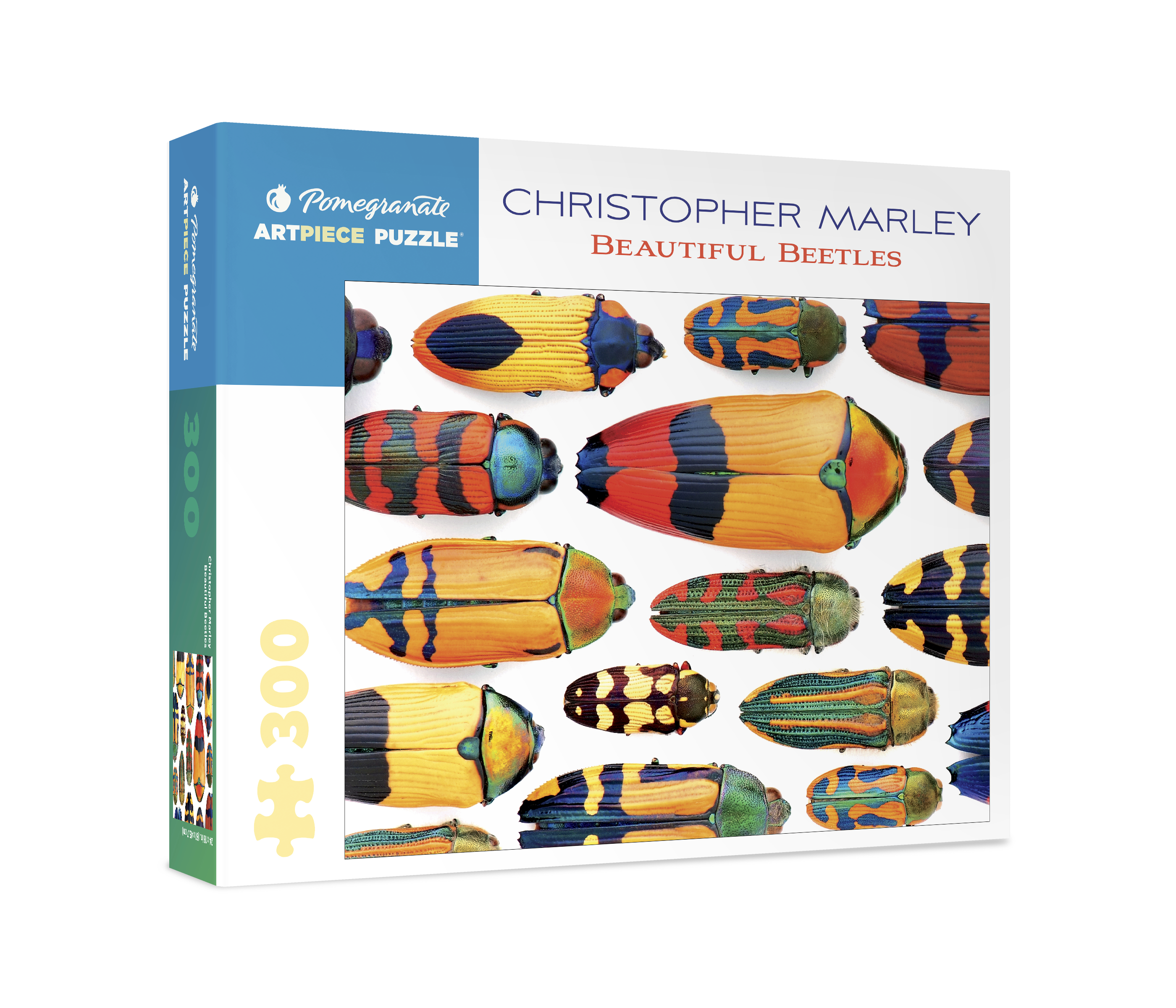 pomegranate-marley-beautiful-beetles-puzzle-300-teile-k-fer image 1