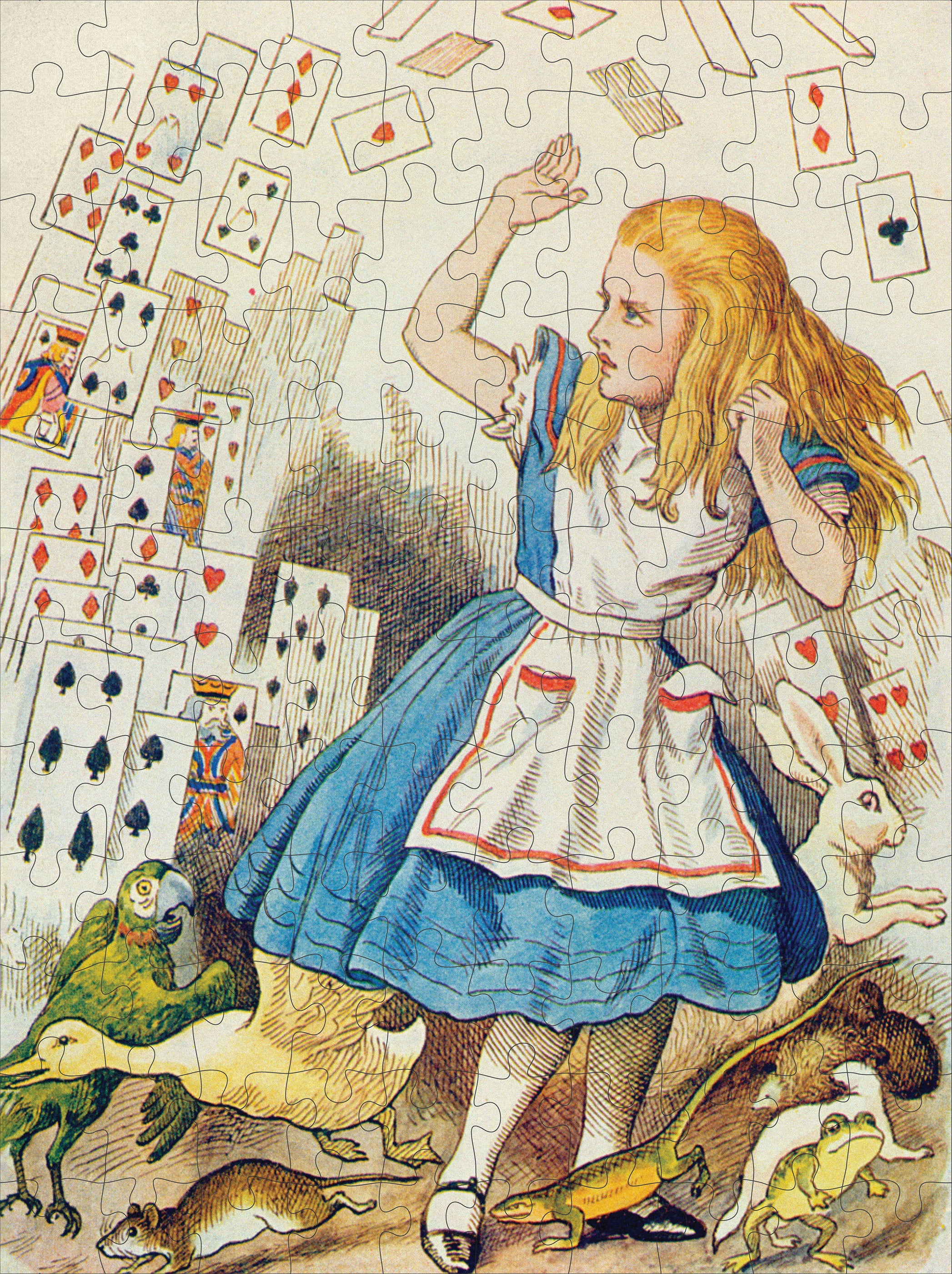 pomegranate-alice-in-wonderland-120-teile-puzzle-tenniel image 4