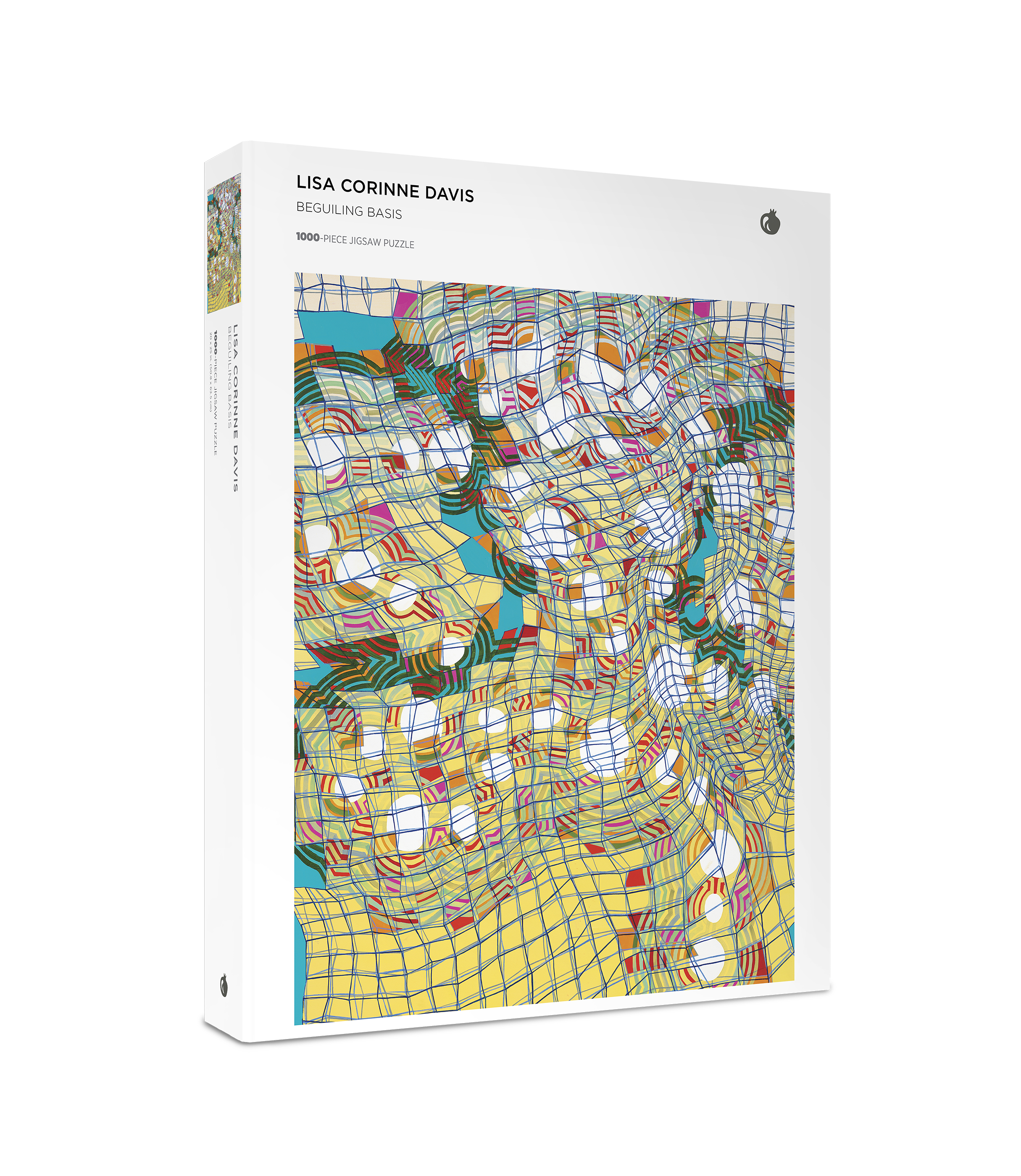pomegranate-davis-beguiling-basis-puzzle-1000-teile-abstrakt image 1