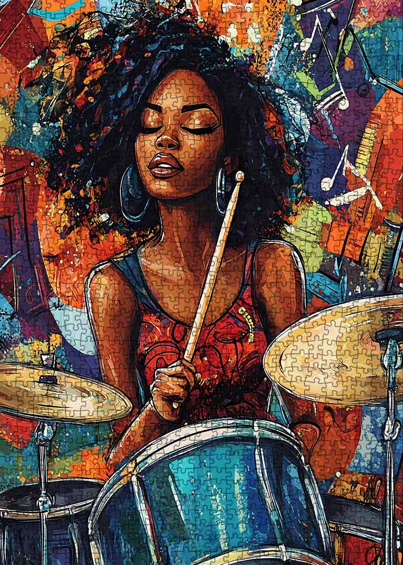 tucocoo-rhythmic-soul-drummer-puzzle-1000-teile image 2