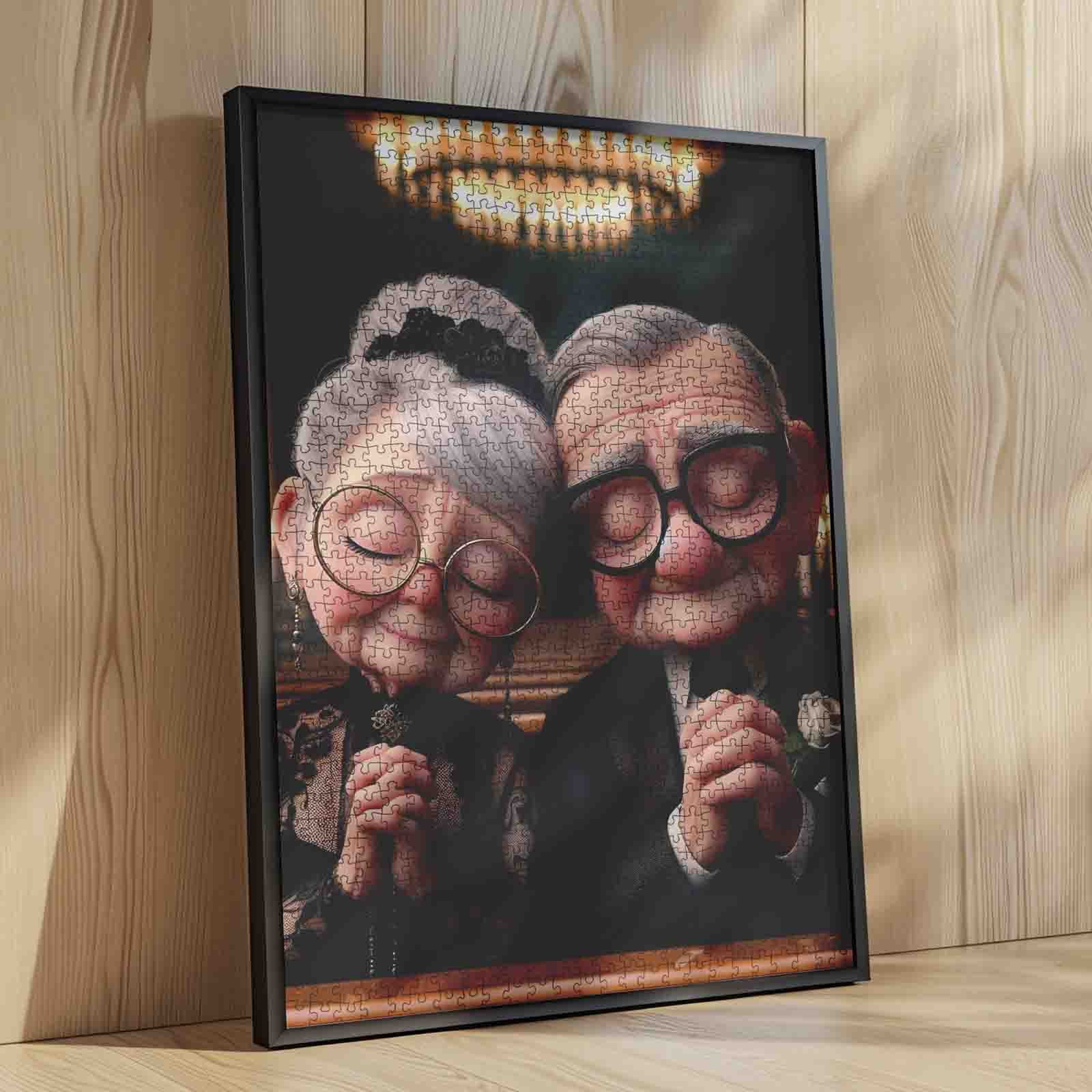 tucocoo-vintage-loving-couple-portrait-puzzle-1000-teile image 4