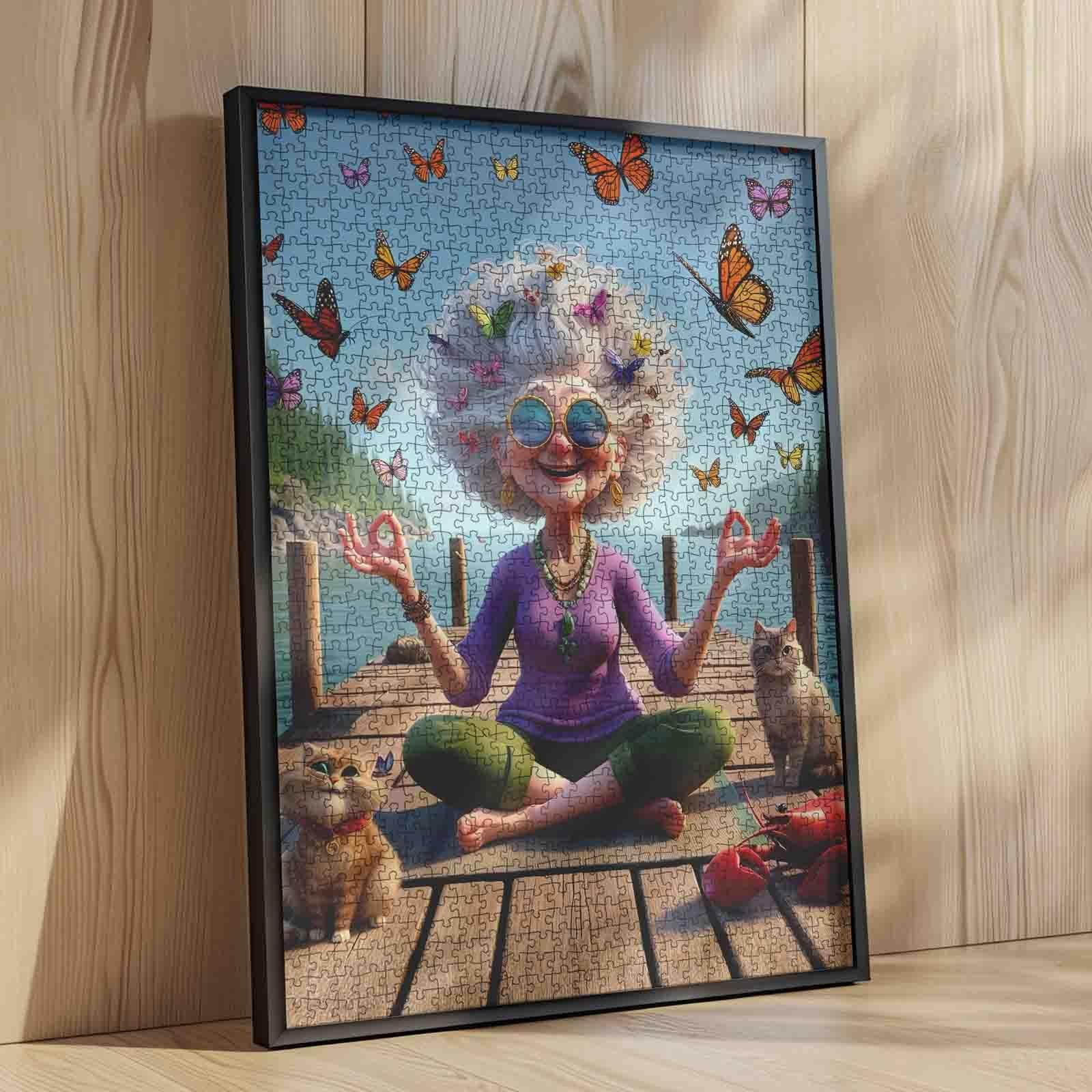 tucocoo-jigsaw-puzzles-meditating-grandma-puzzle-1000-teile-see image 4