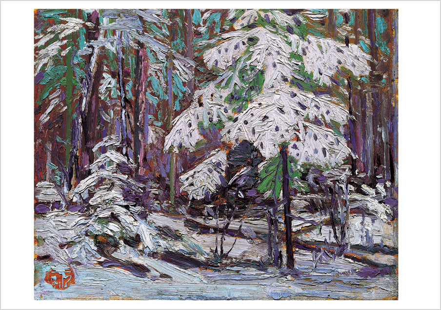 pomegranate-tom-thomson-klappkarten-box-20-st-ck-wildnis image 4