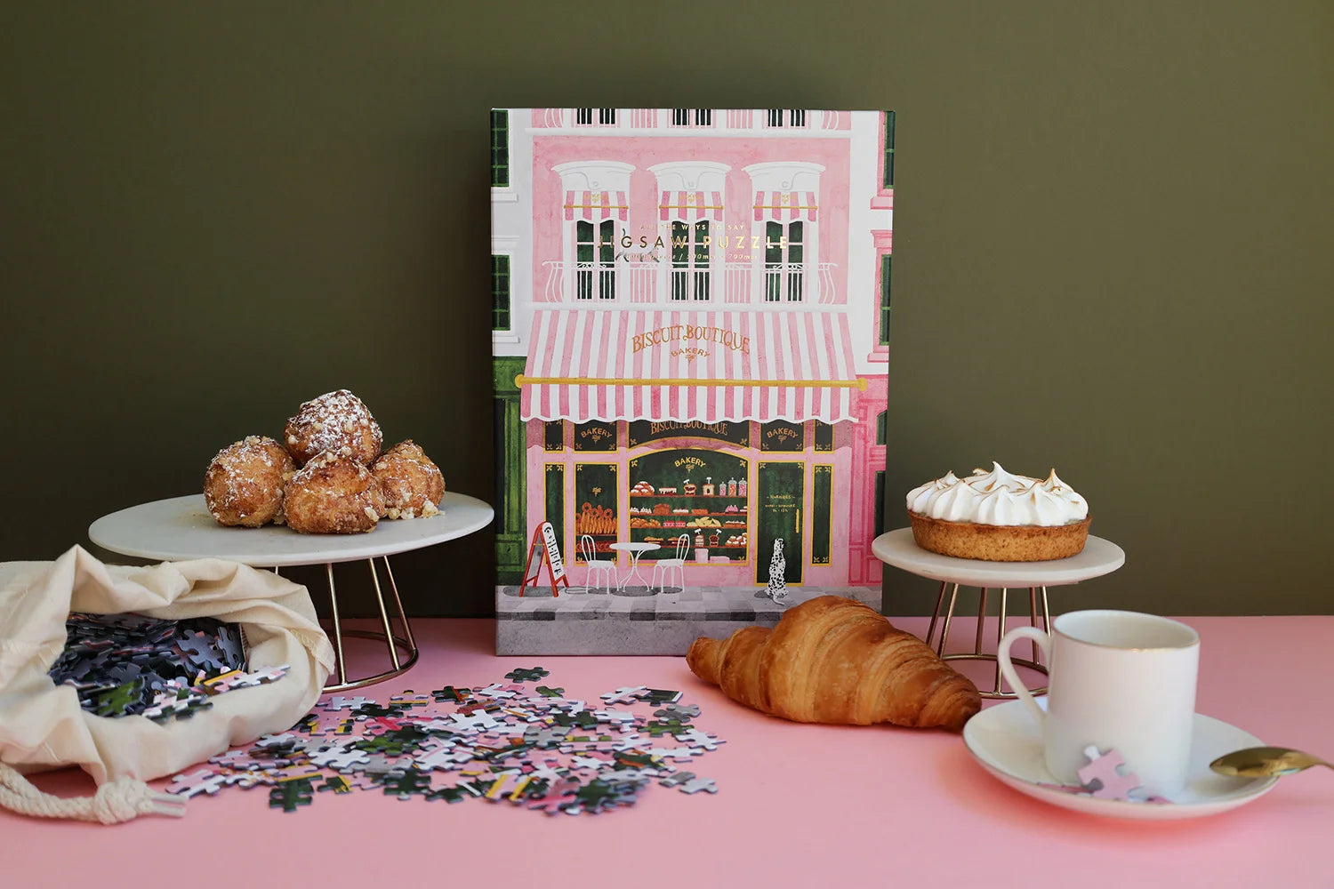 all-the-ways-to-say-puzzles-pink-bakery-puzzle-1000-teile-rosa image 2