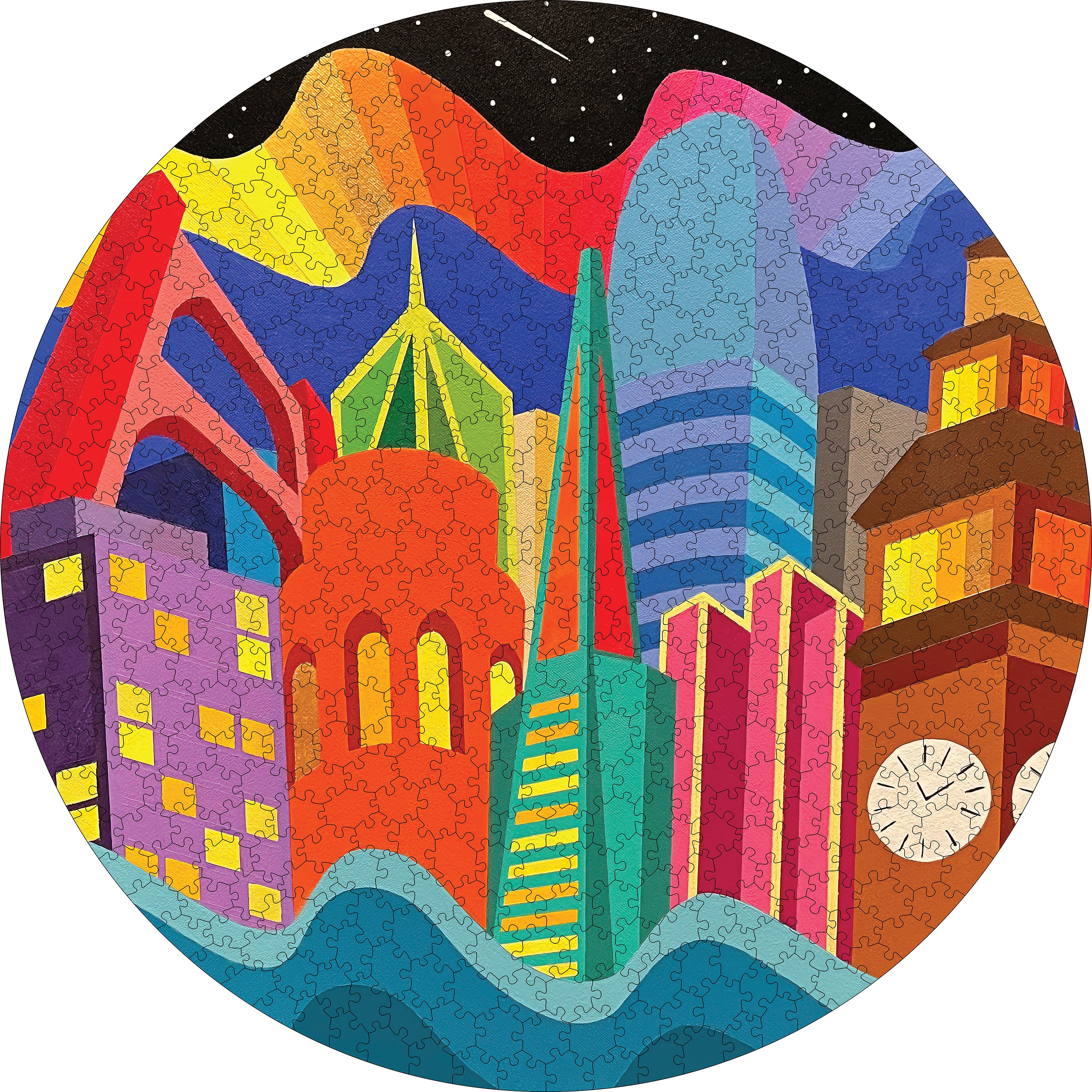 pomegranate-jordan-herren-city-vibes-500-teile-puzzle-rund image 2