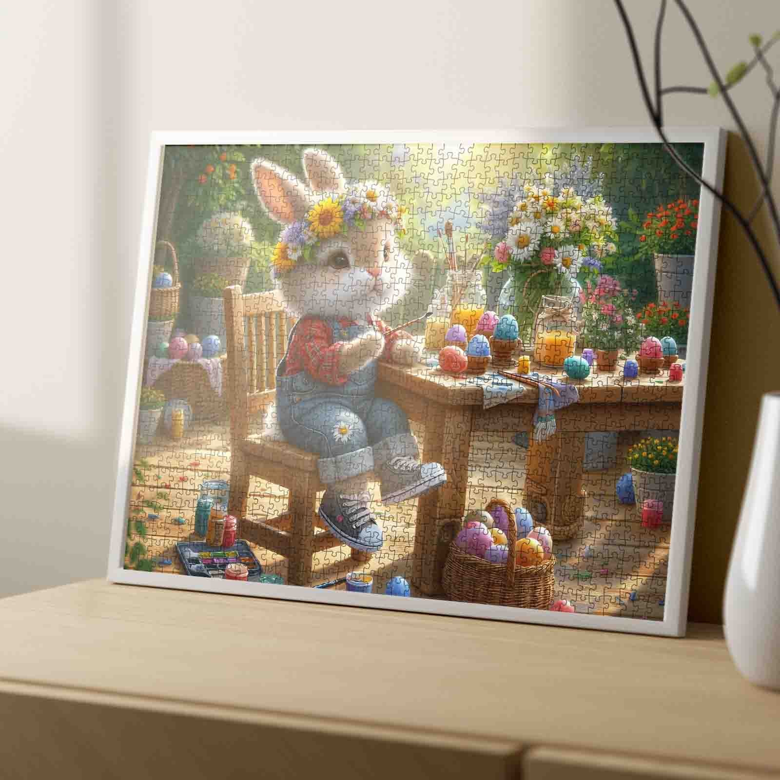 tucocoo-spring-bunny-egg-puzzle-1000-teile-ostern-garten image 4