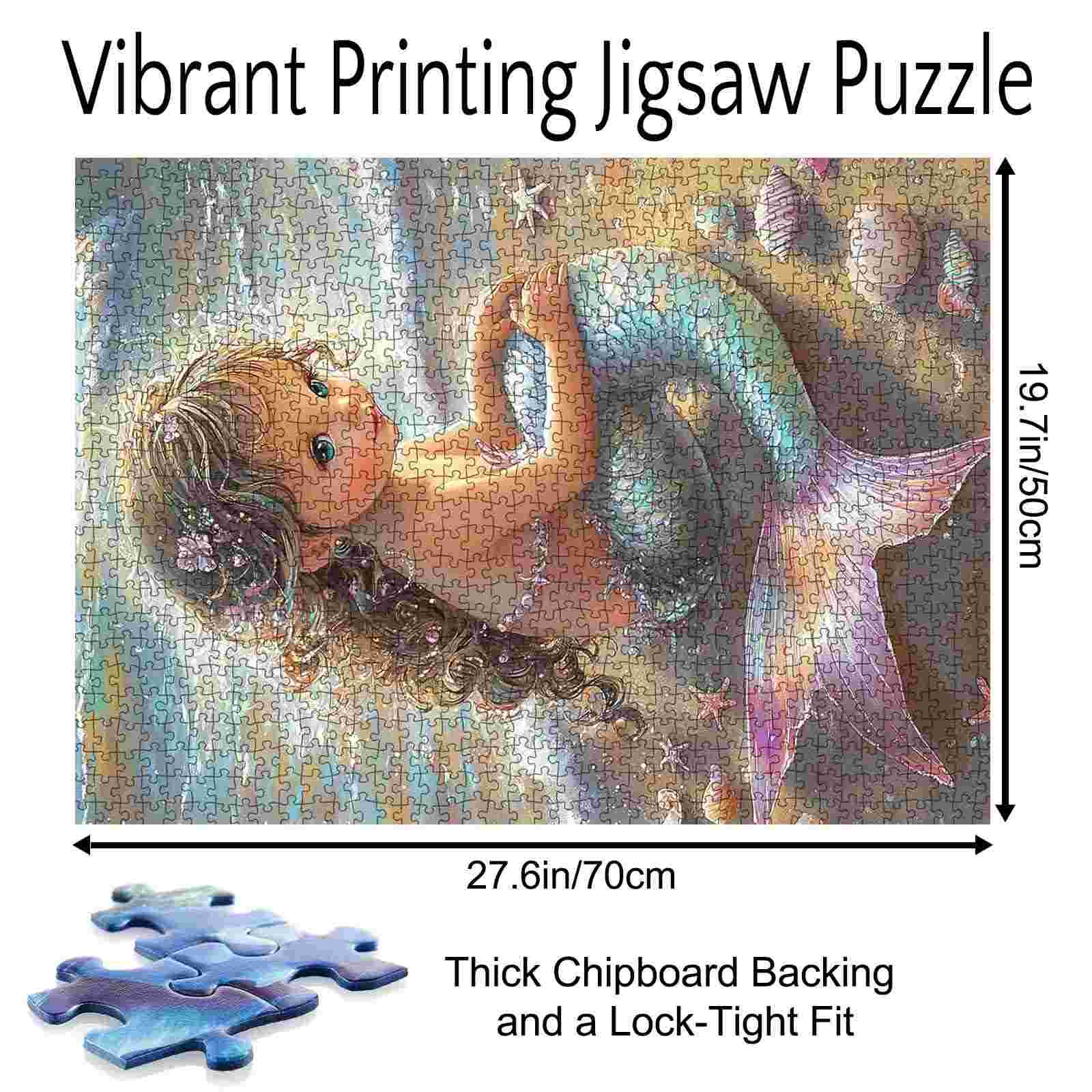 tucocoo-little-mermaid-puzzle-1000-teile-meerjungfrau image 5