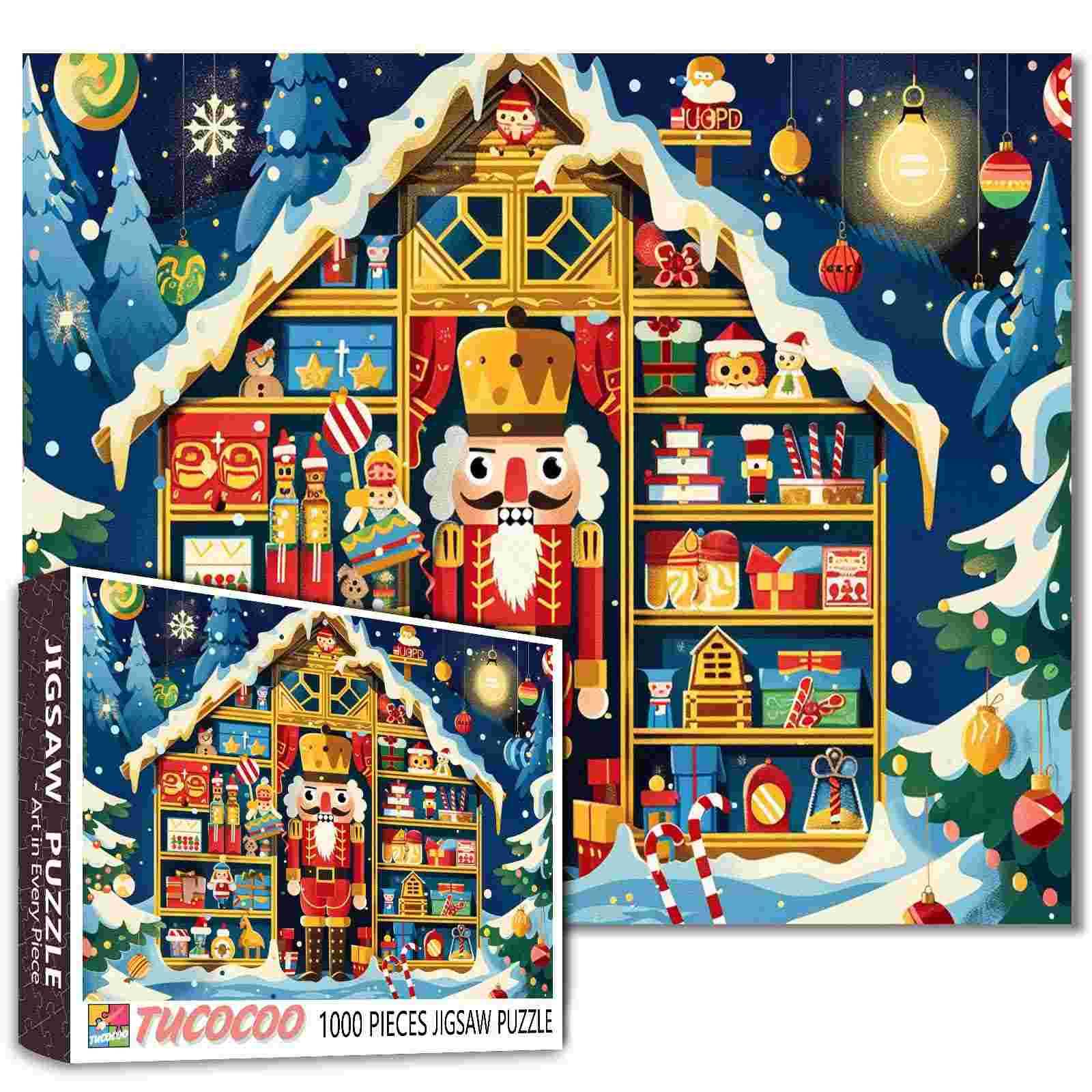 tucocoo-nutcracker-toy-shop-puzzle-1000-teile-weihnachten image 1