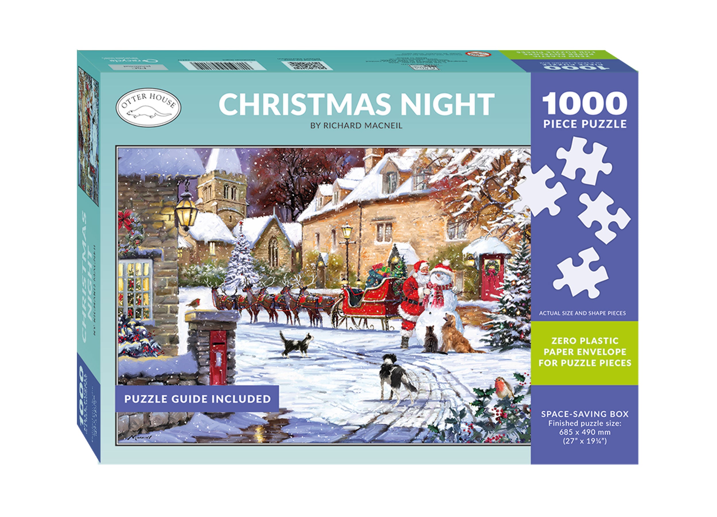 otter-house-sue-ryder-christmas-night-puzzle-1000-teile image 2
