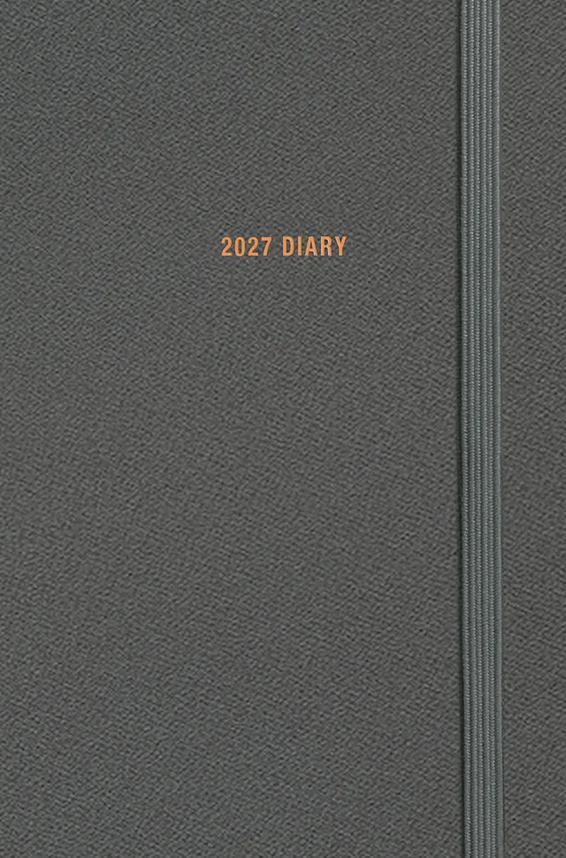 fashion-diary-charcoal-taschenkalender-2027-pocket image 1