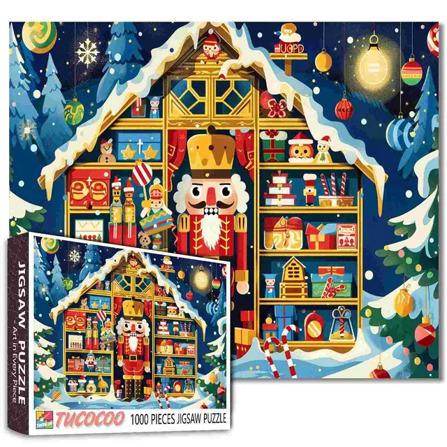 tucocoo-nutcracker-toy-shop-puzzle-1000-teile-weihnachten image 1