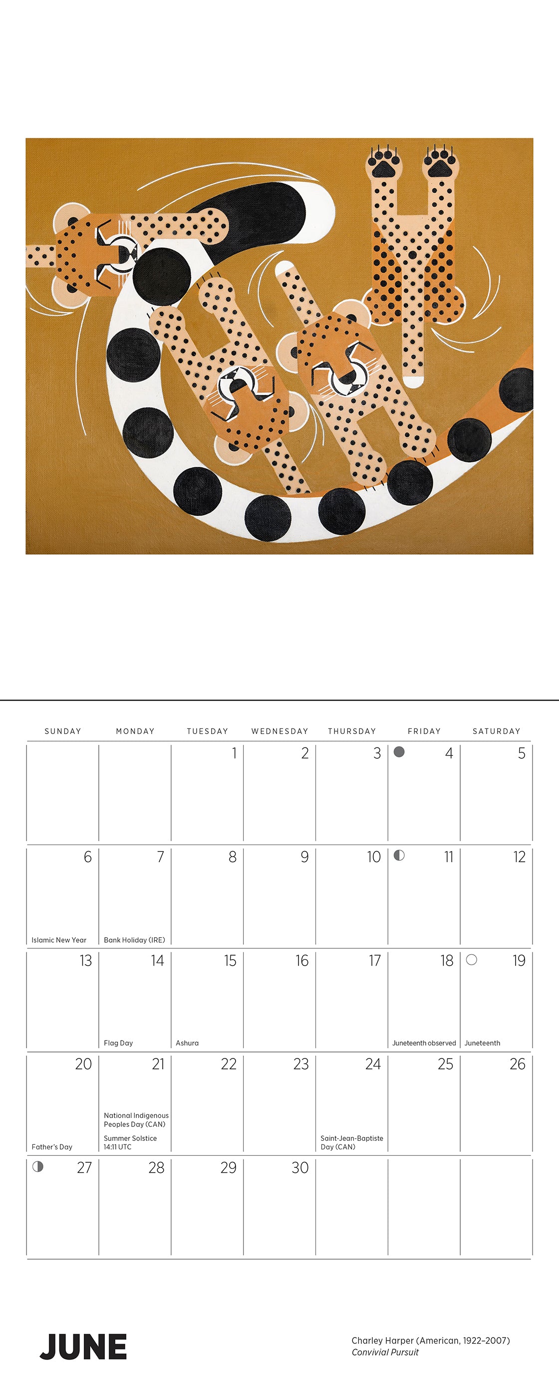 pomegranate-charley-harper-2027-mini-wandkalender-v-gel-tiere image 7
