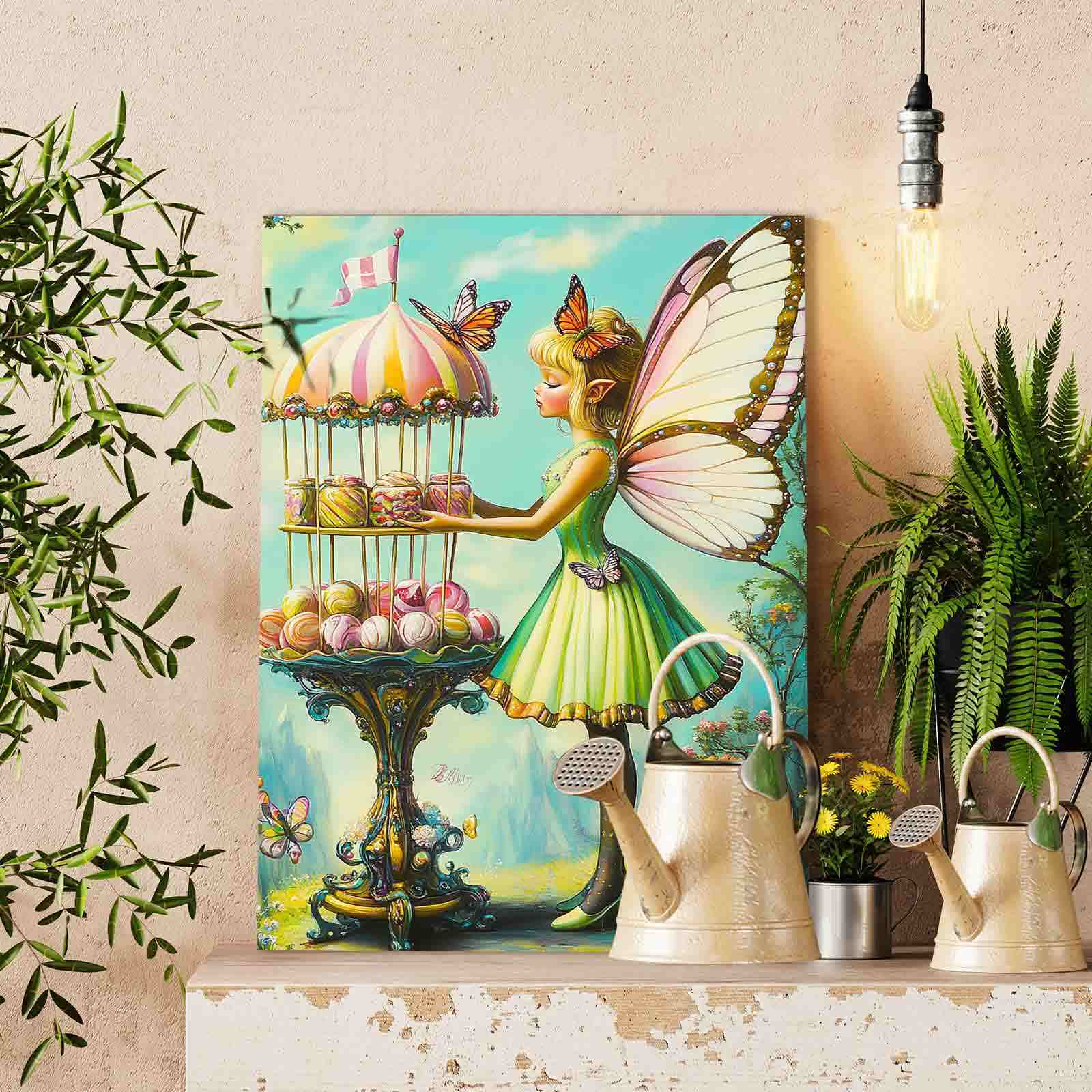 tucocoo-candy-fairy-market-malen-nach-zahlen-40x50cm-fee image 2