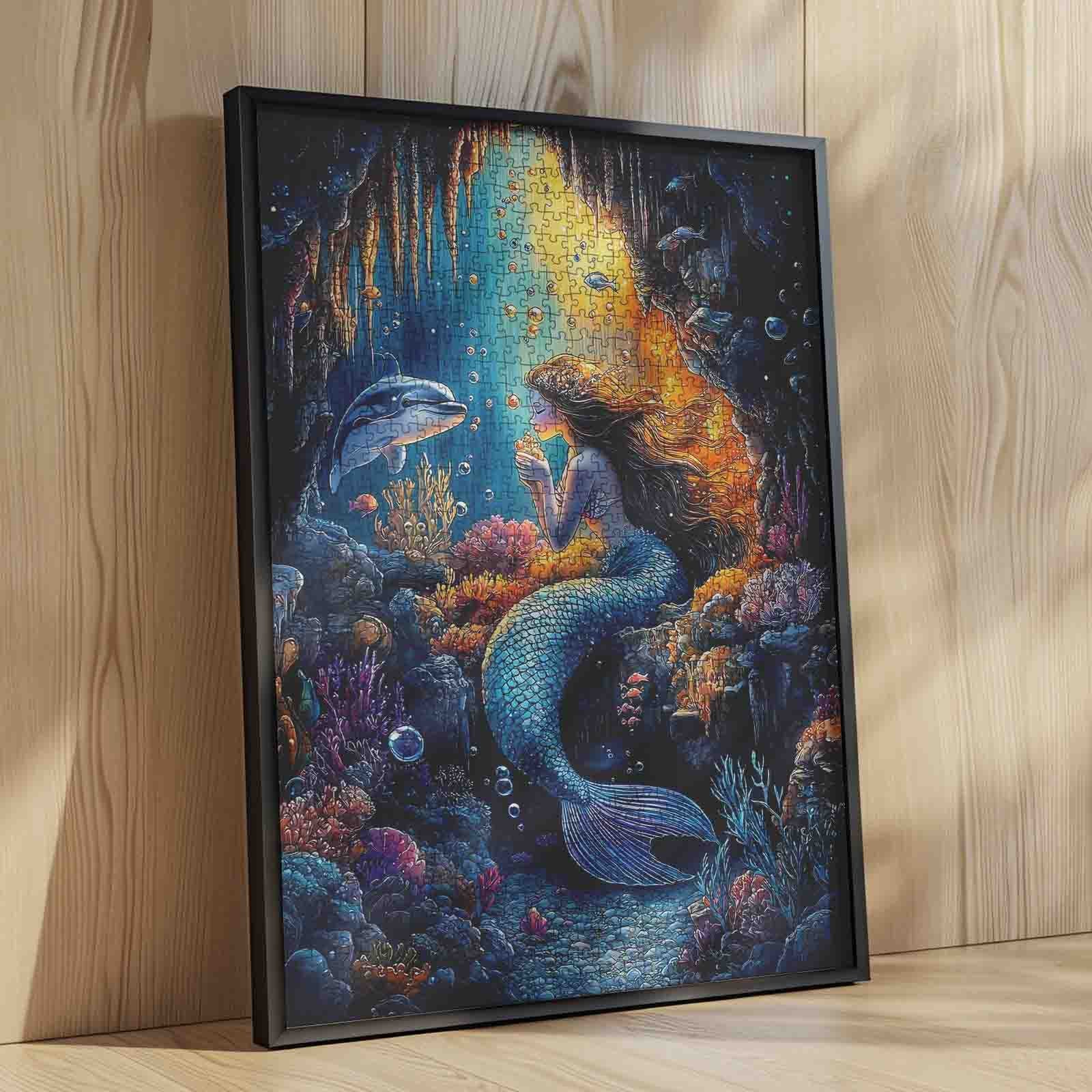 tucocoo-mermaid-coral-reef-puzzle-1000-teile-meerjungfrau image 4