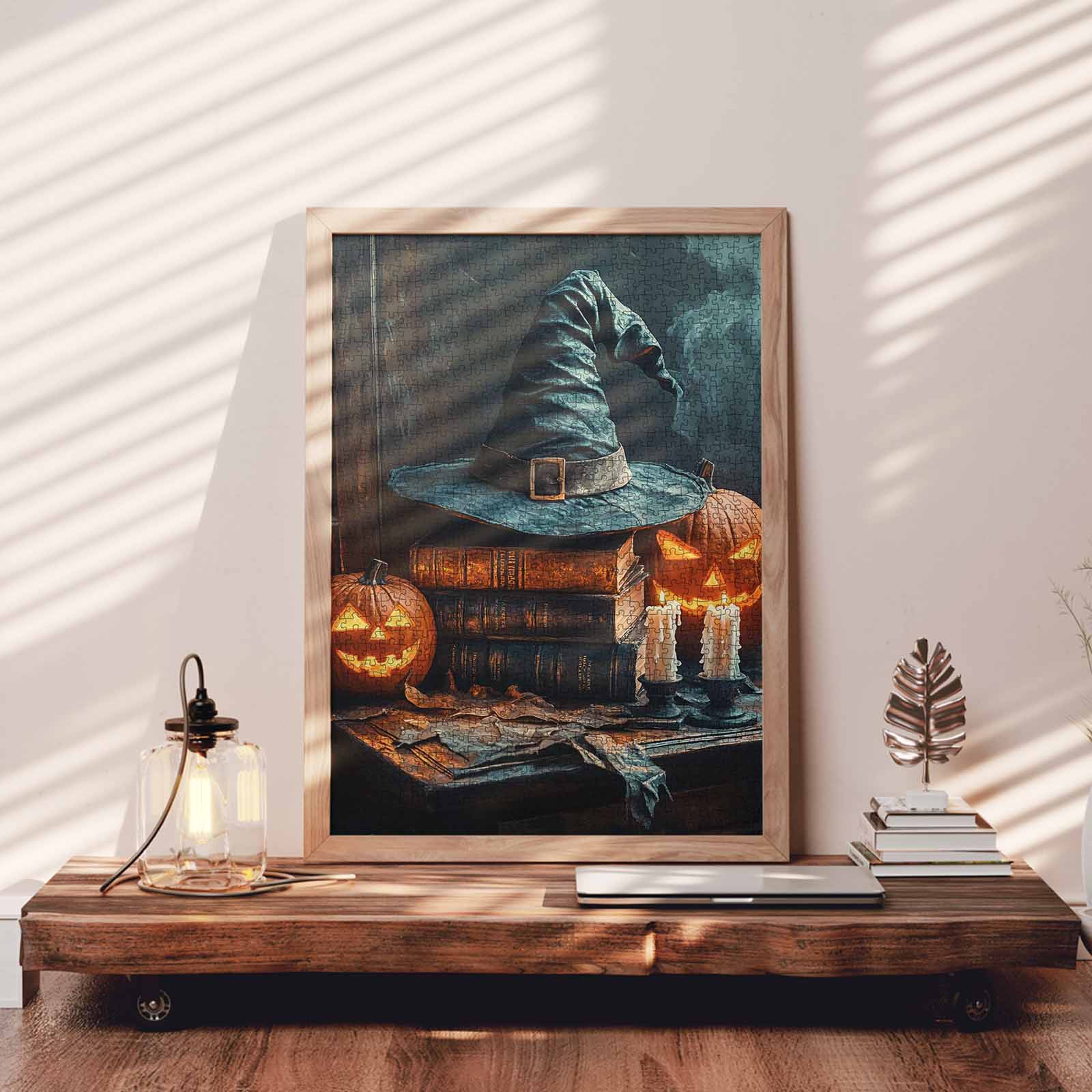 tucocoo-witch-hat-pumpkin-magic-puzzle-1000-teile-halloween image 3