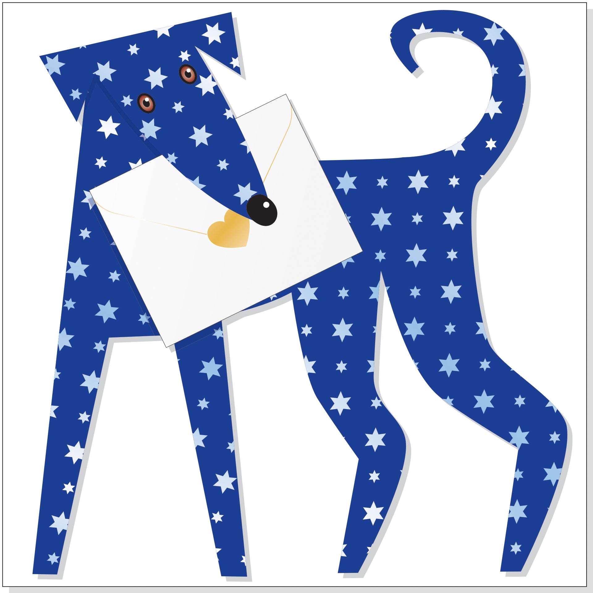 otter-house-special-delivery-dog-romeo-gru-karte-hund-3d image 1