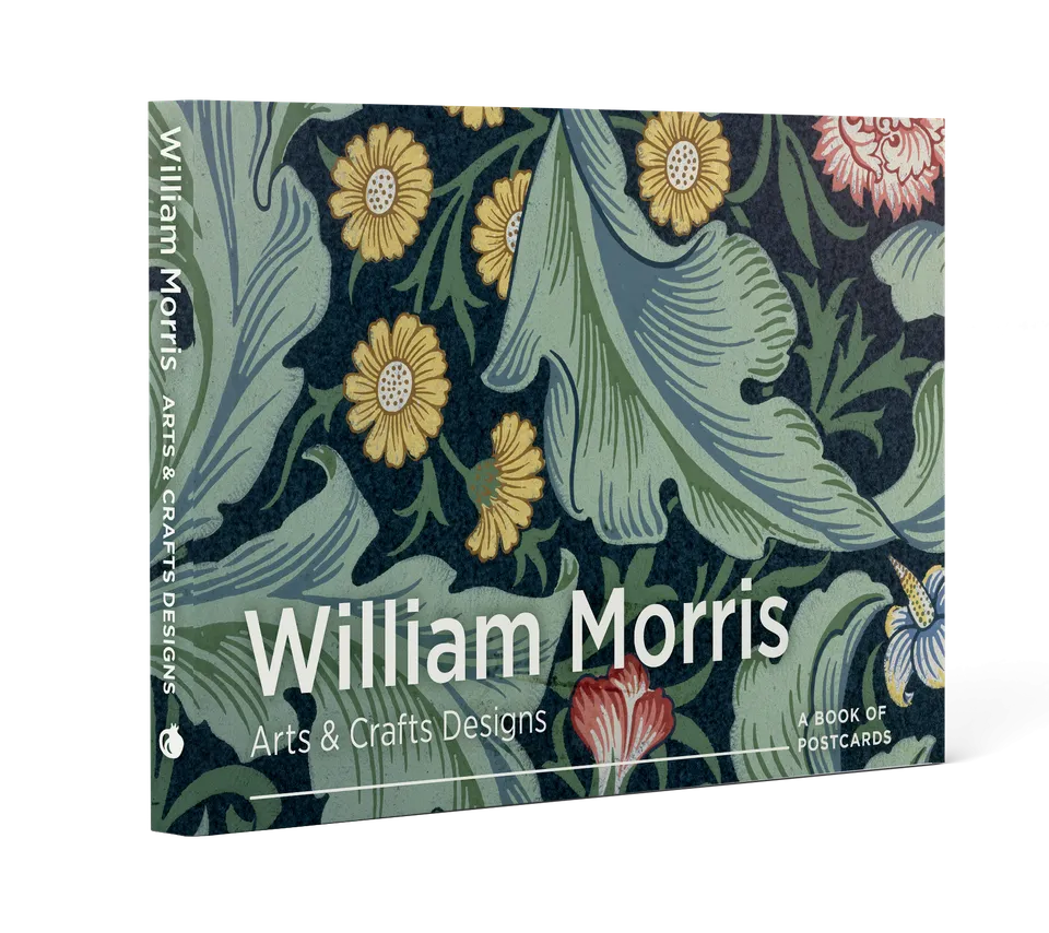 pomegranate-william-morris-arts-and-crafts-postkartenbuch-30-st-ck image 1