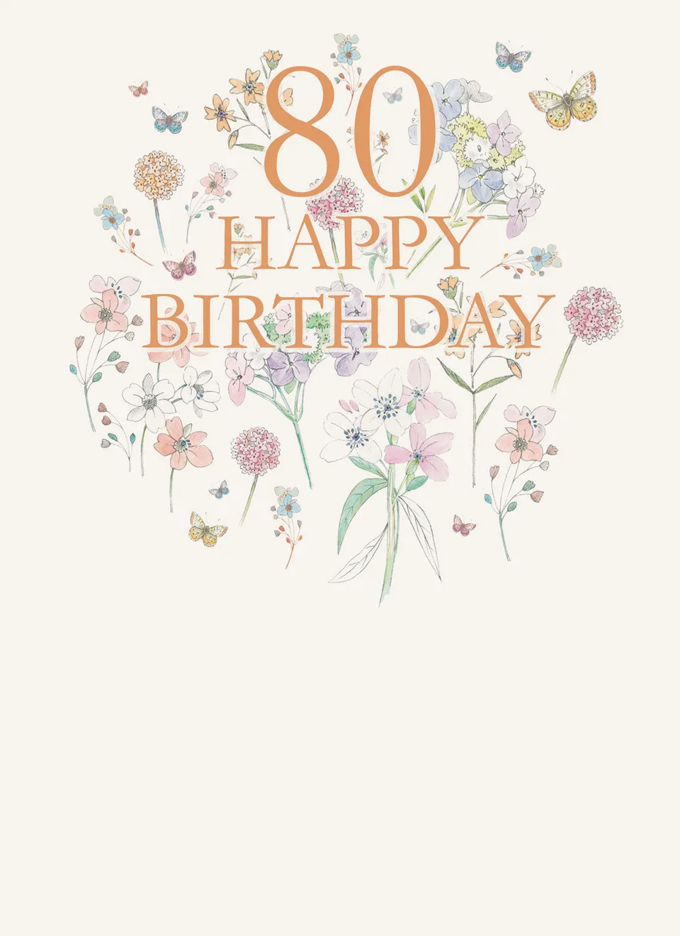 otter-house-age-to-celebrate-80-geburtstagskarte-schmetterling image 1