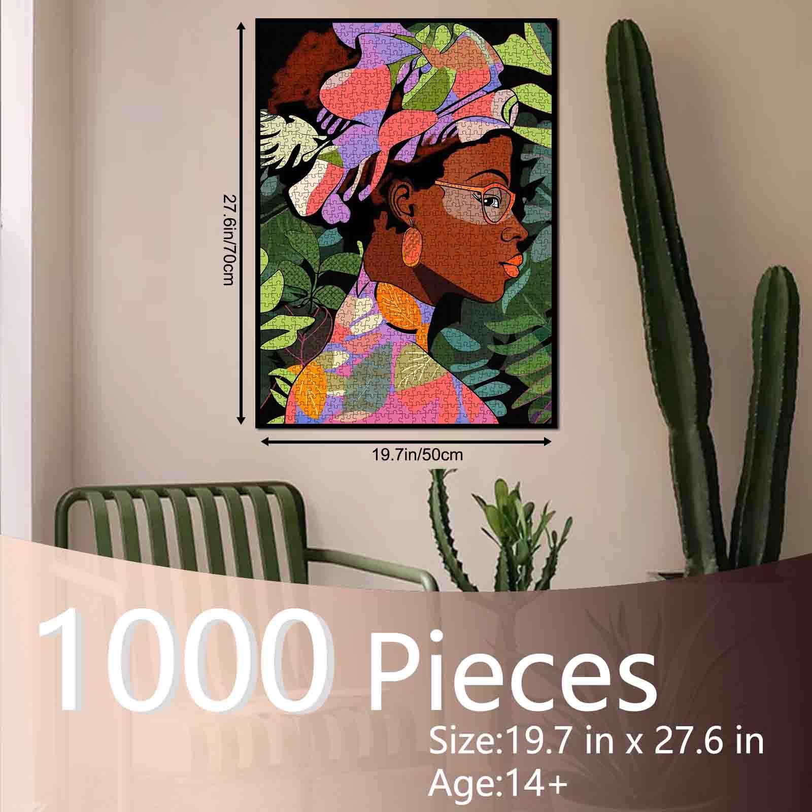 tucocoo-cool-black-girl-boho-puzzle-1000-teile-frau image 5