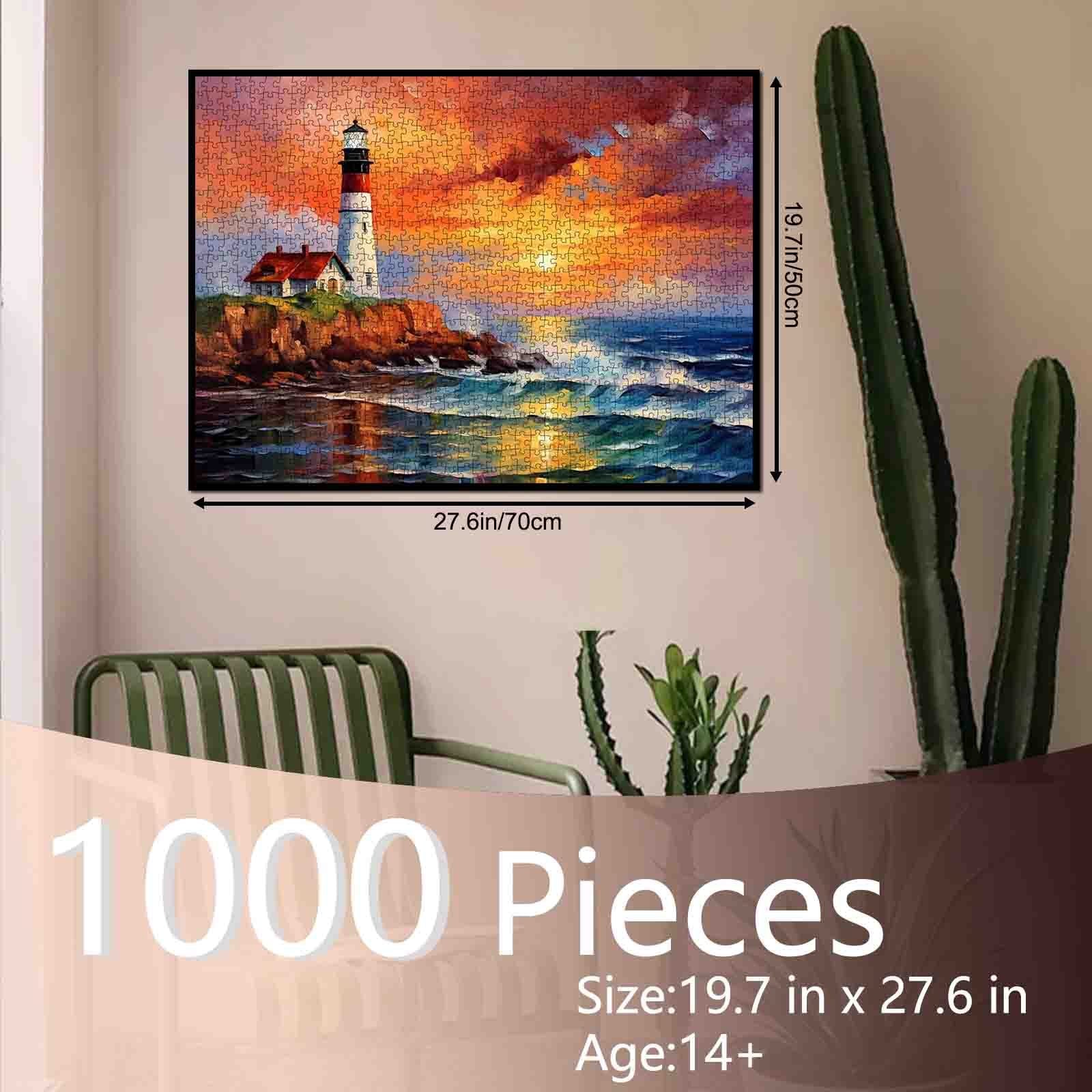 tucocoo-lighthouse-seascape-portland-headlight-puzzle-1000-teile-leuchtturm image 5