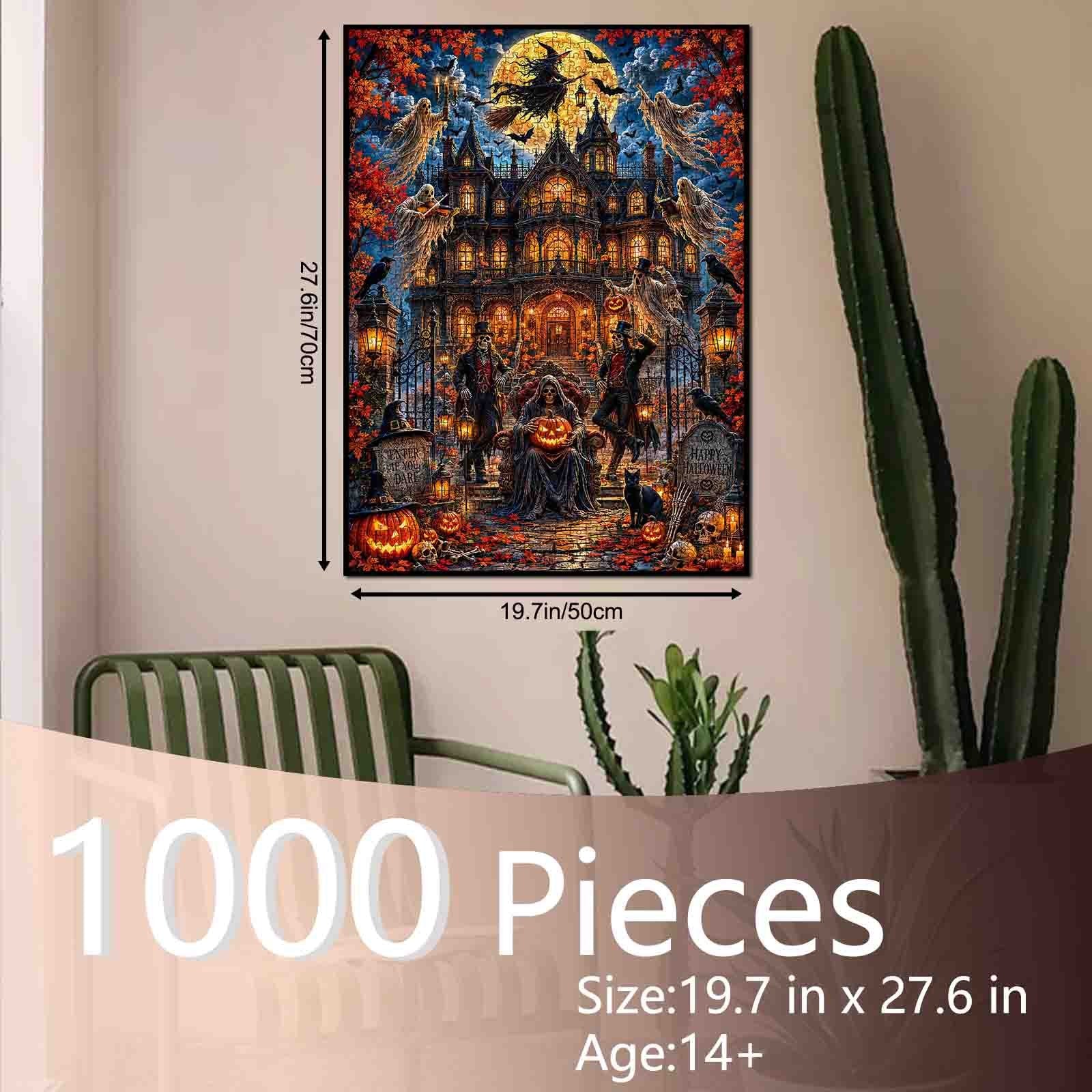 tucocoo-jigsaw-puzzles-haunted-mansion-puzzle-1000-teile-halloween image 5