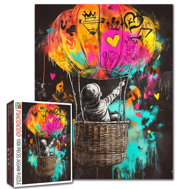 tucocoo-colorful-dream-balloon-puzzle-1000-teile-ballon image 1
