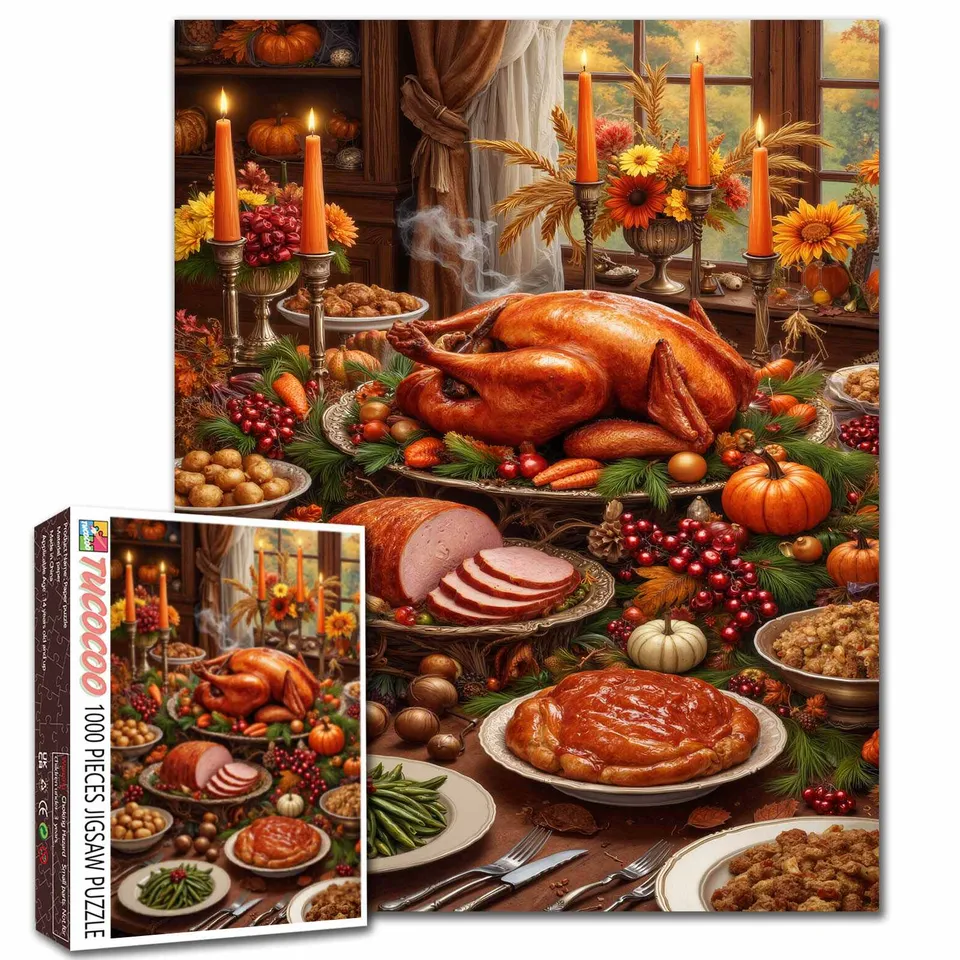 tucocoo-halloween-feast-puzzle-1000-teile-halloween image 1