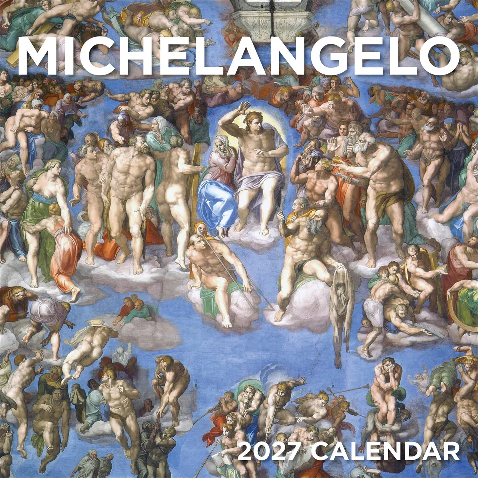 pomegranate-michelangelo-wandkalender-2027-renaissance image 1