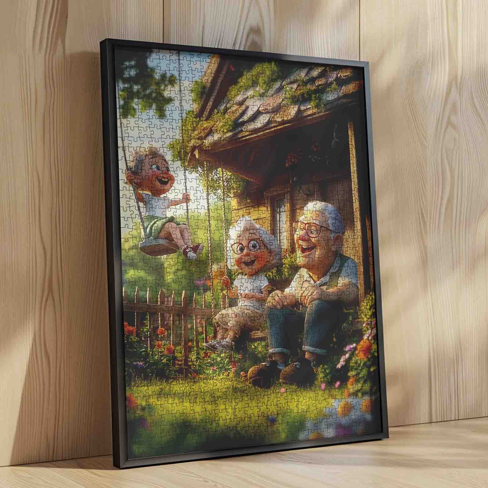tucocoo-grandparents-garden-swing-puzzle-1000-teile image 4