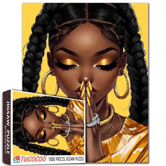 tucocoo-jigsaw-puzzles-golden-elegance-puzzle-1000-teile image 1