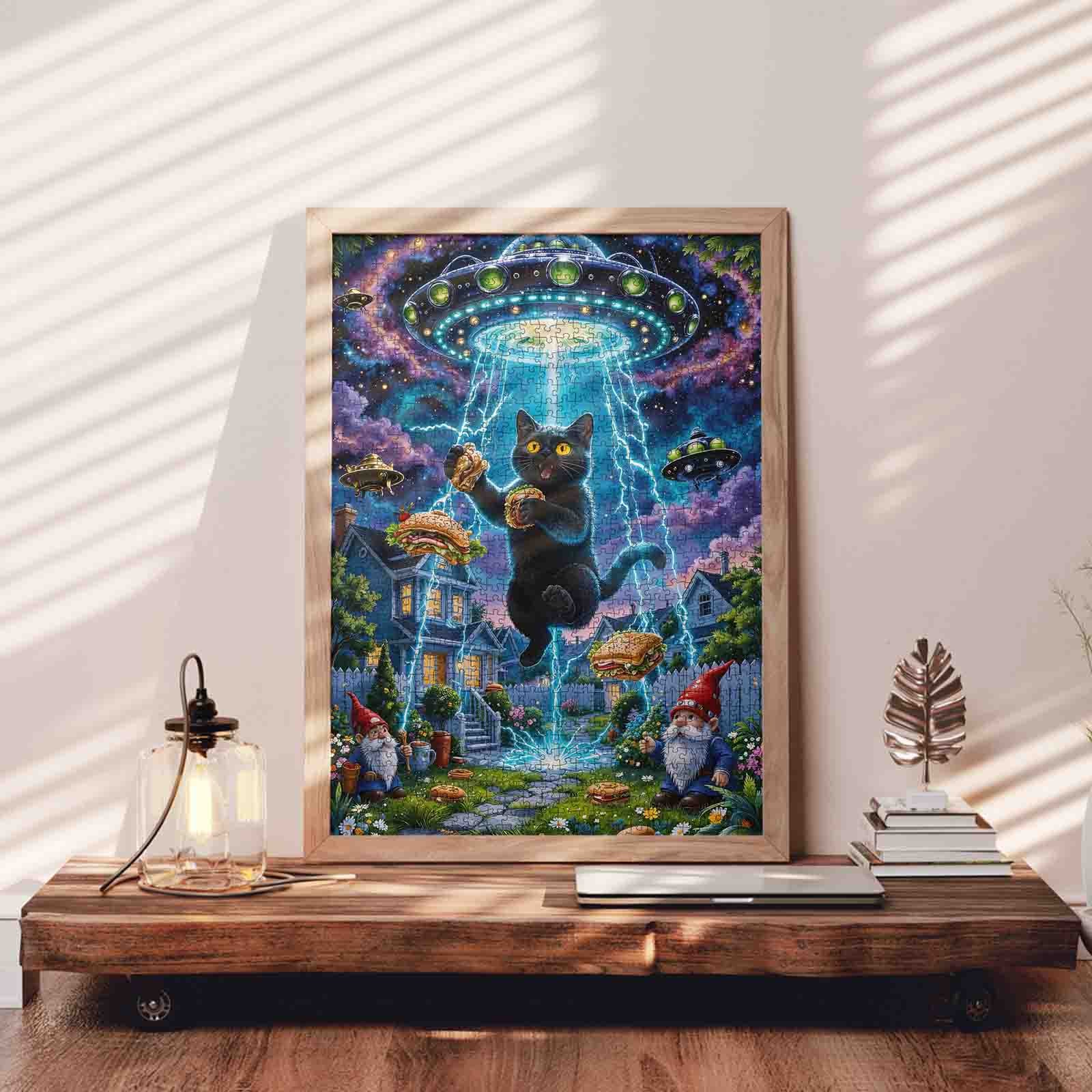 tucocoo-ufo-cat-sandwich-abduction-puzzle-1000-teile-katze image 3