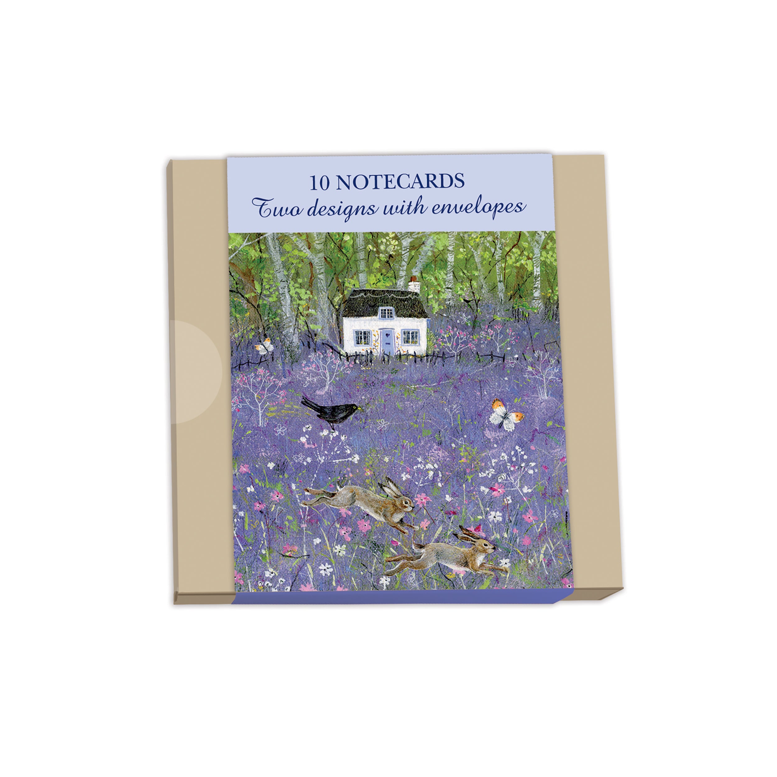 otter-house-country-cottages-briefkarten-10er-set-blumen image 1