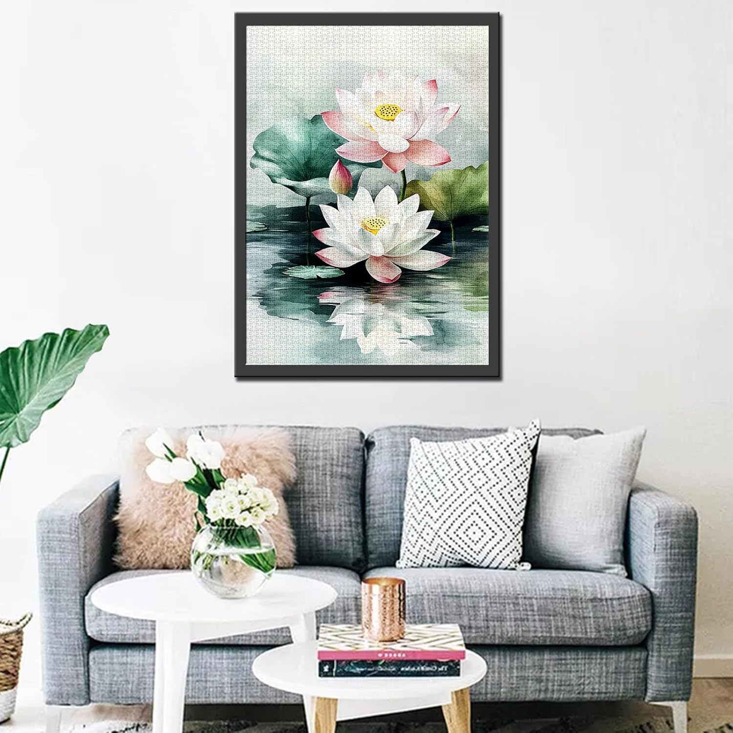tucocoo-watercolor-lotus-puzzle-1000-teile-blumen image 3