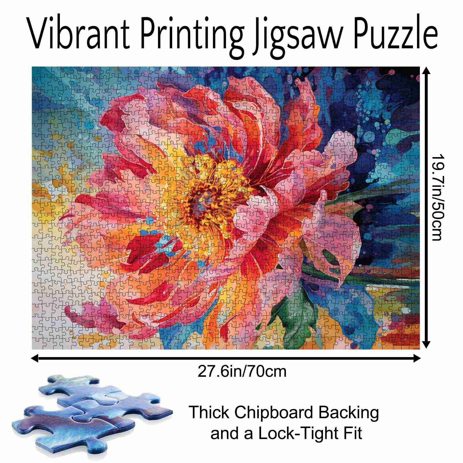 tucocoo-radiant-peony-burst-puzzle-1000-teile-pfingstrose image 5